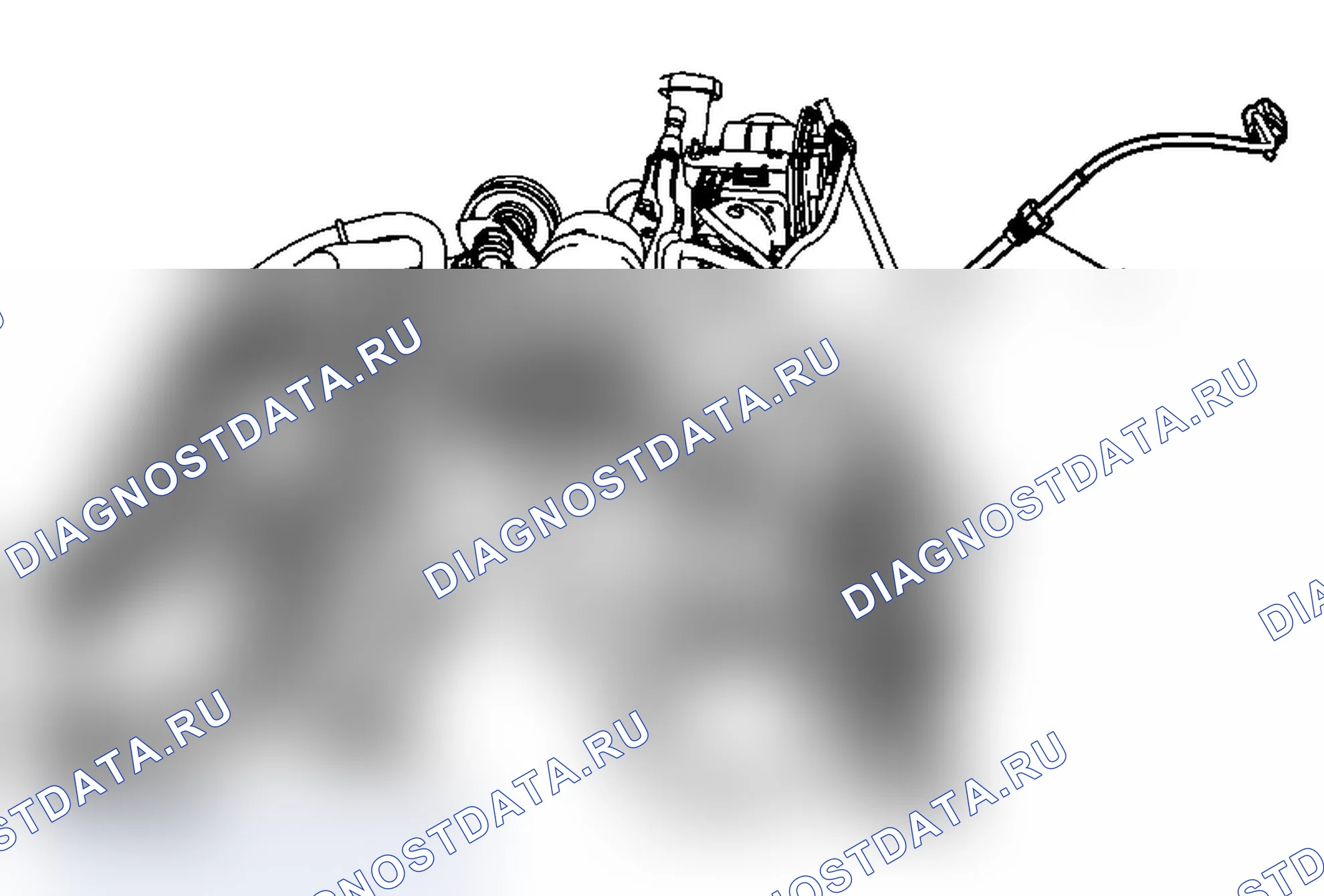 Рис. 121: Замена датчика температуры выхлопных газов - положение 1. Chevrolet Express G1500 