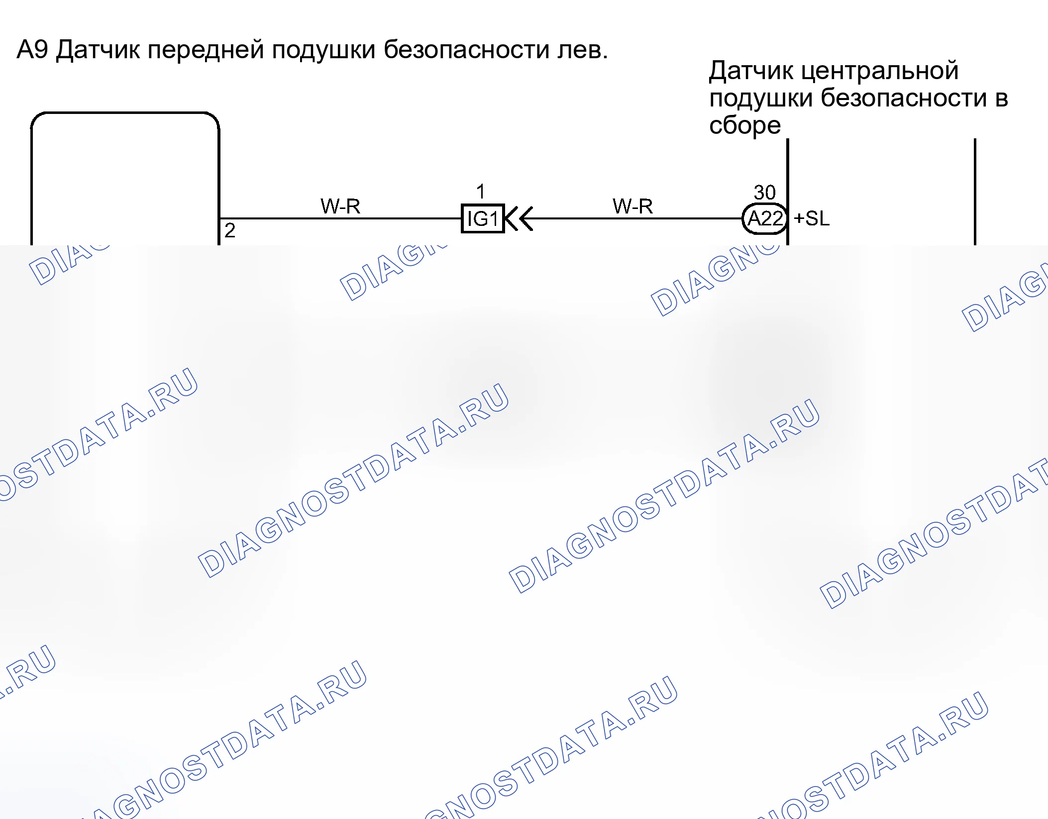 Рис. 12: электросхема. Toyota Camry Solara II