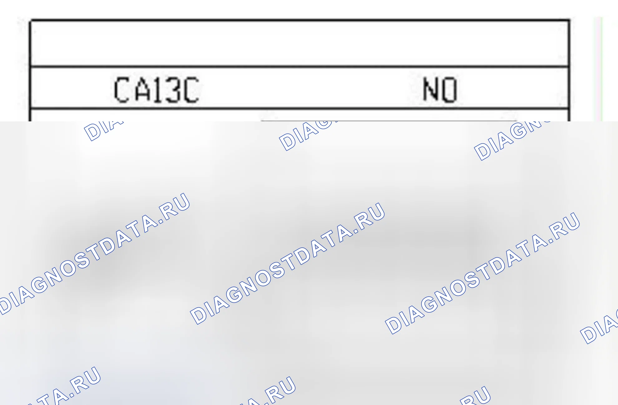 Распиновка разъёма 1032 — Датчик давл. в топливораспределительной рампе. Renault Symbol I
