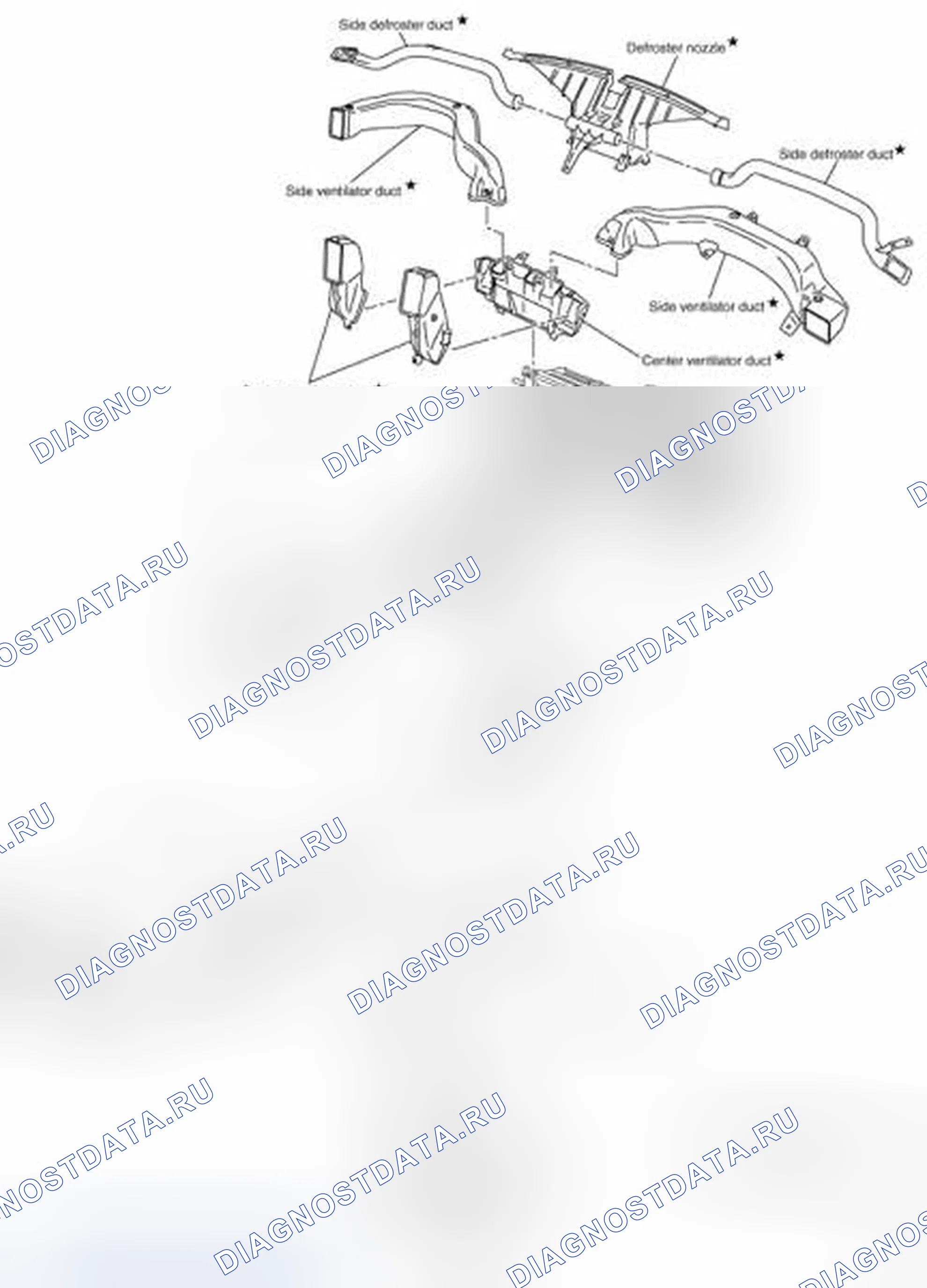 Рис. 156: Компоновка компонентов. Infiniti FX35 I рестайлинг