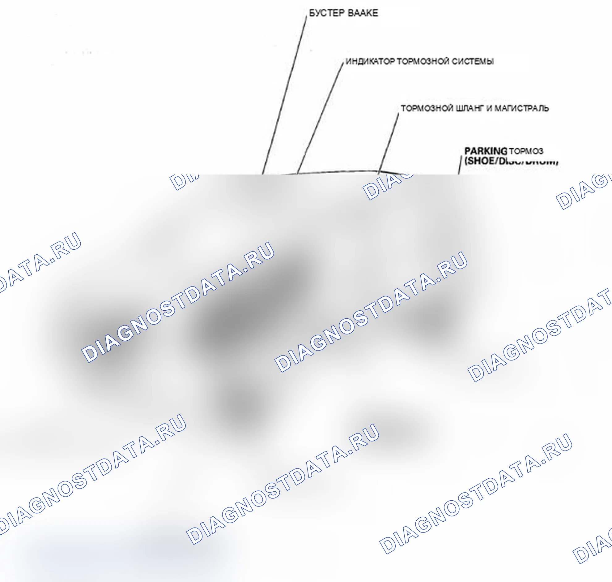 Рис. 3: Индекс расположения компонентов. Acura MDX II рестайлинг