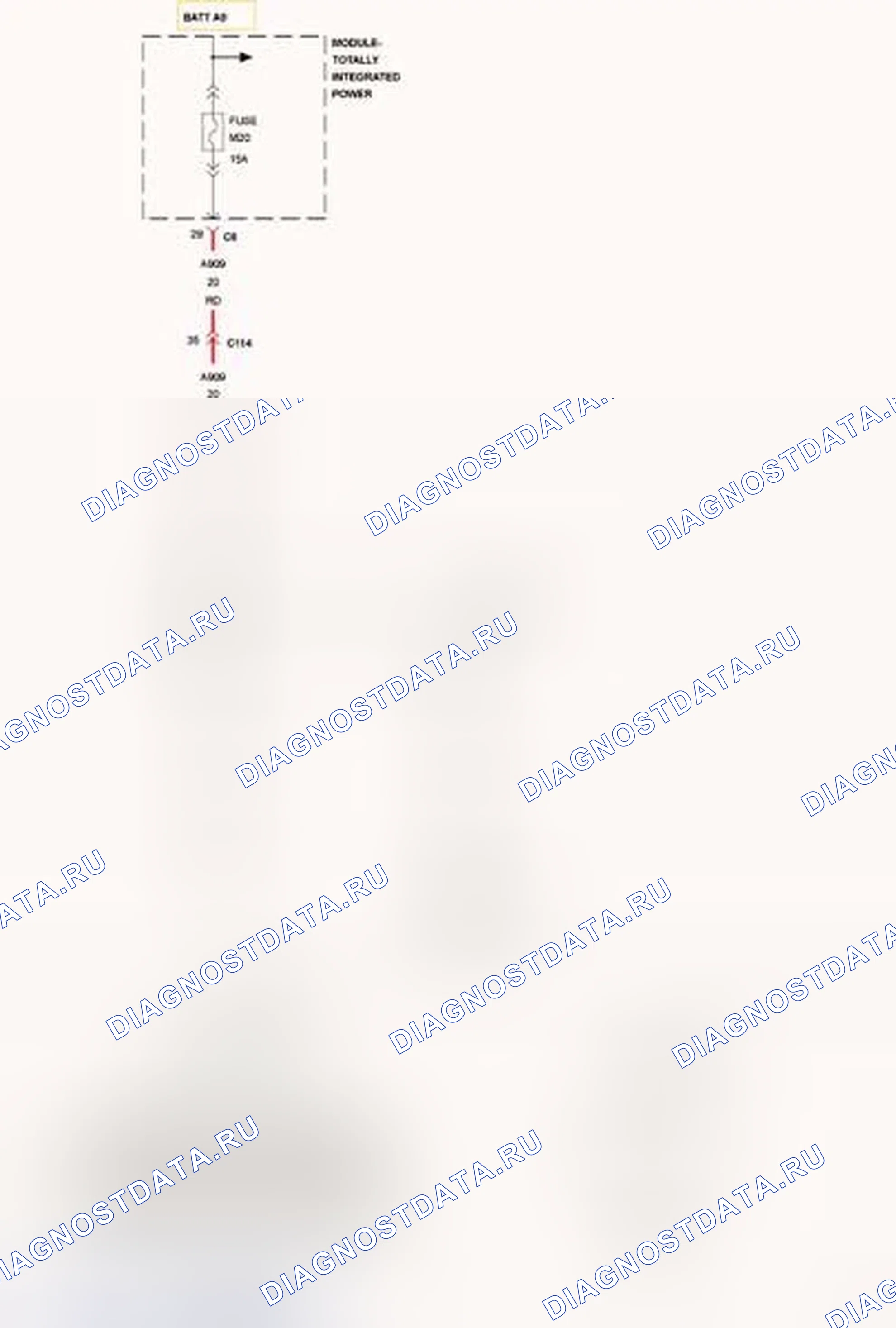 Рис. 805: Принципиальная схема. Dodge Journey I