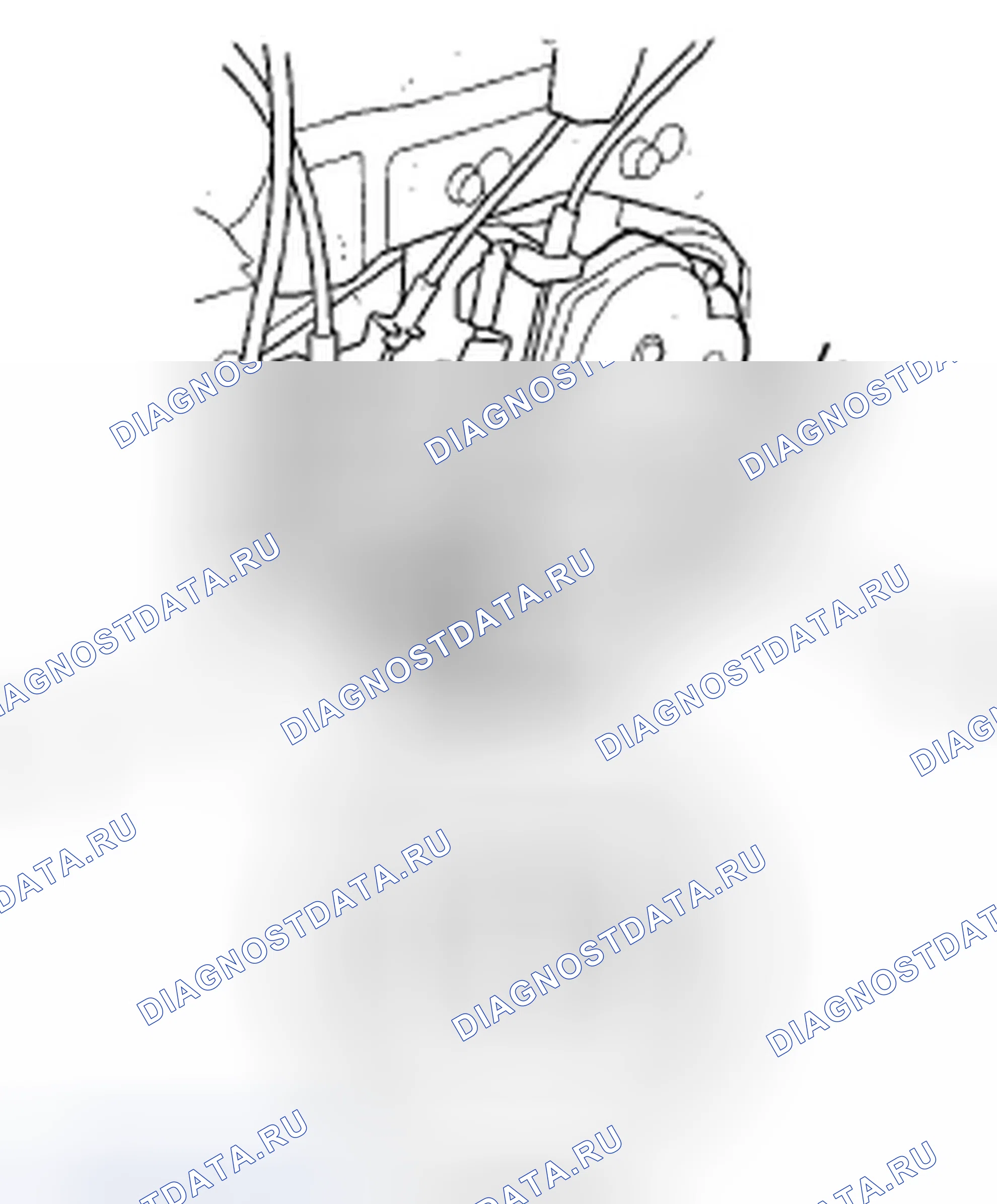 Рис. 168: Испытание исполнительного механизма расцепителя. Honda Odyssey IV