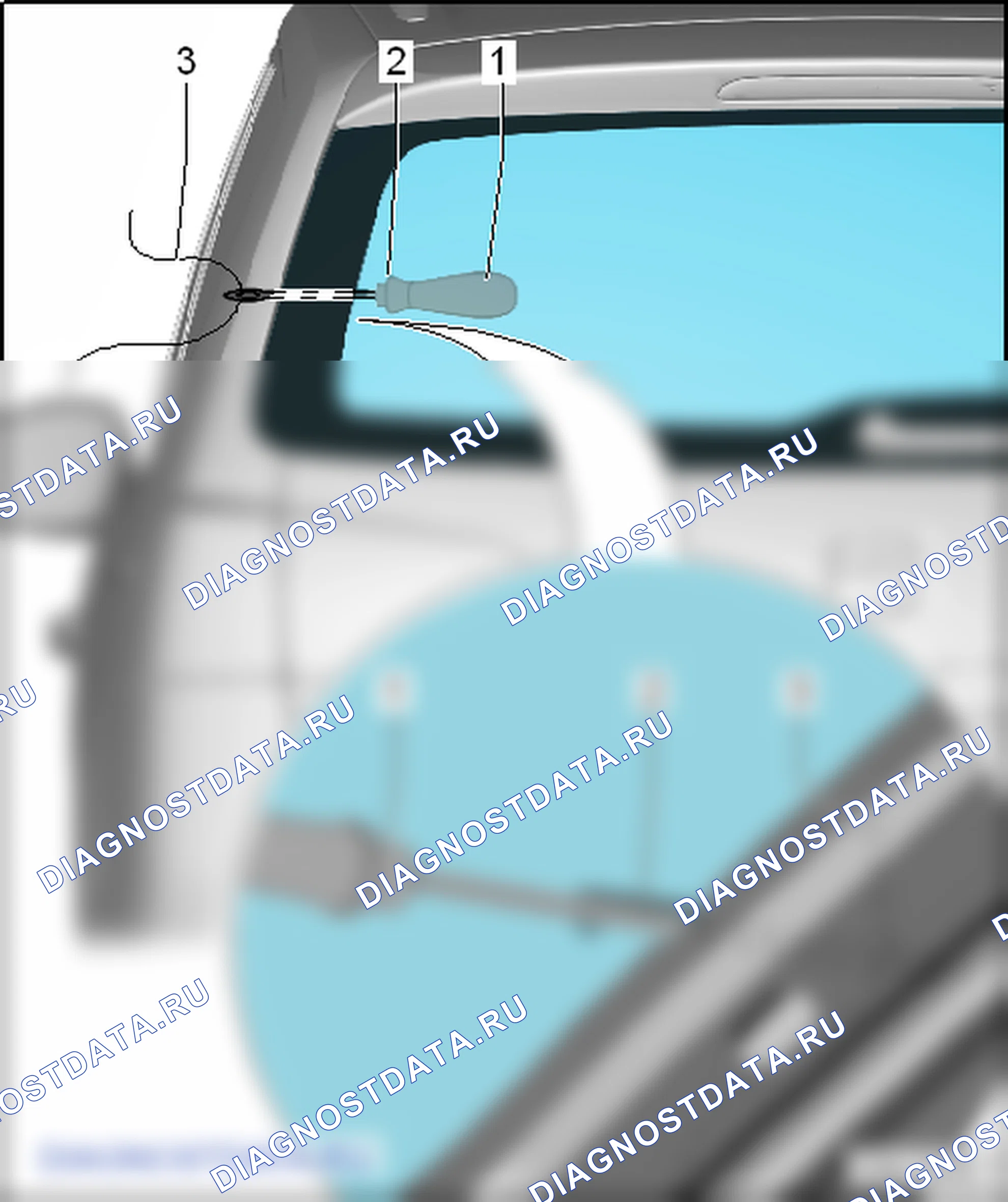 Вклеенные стёкла. SEAT Alhambra Ii