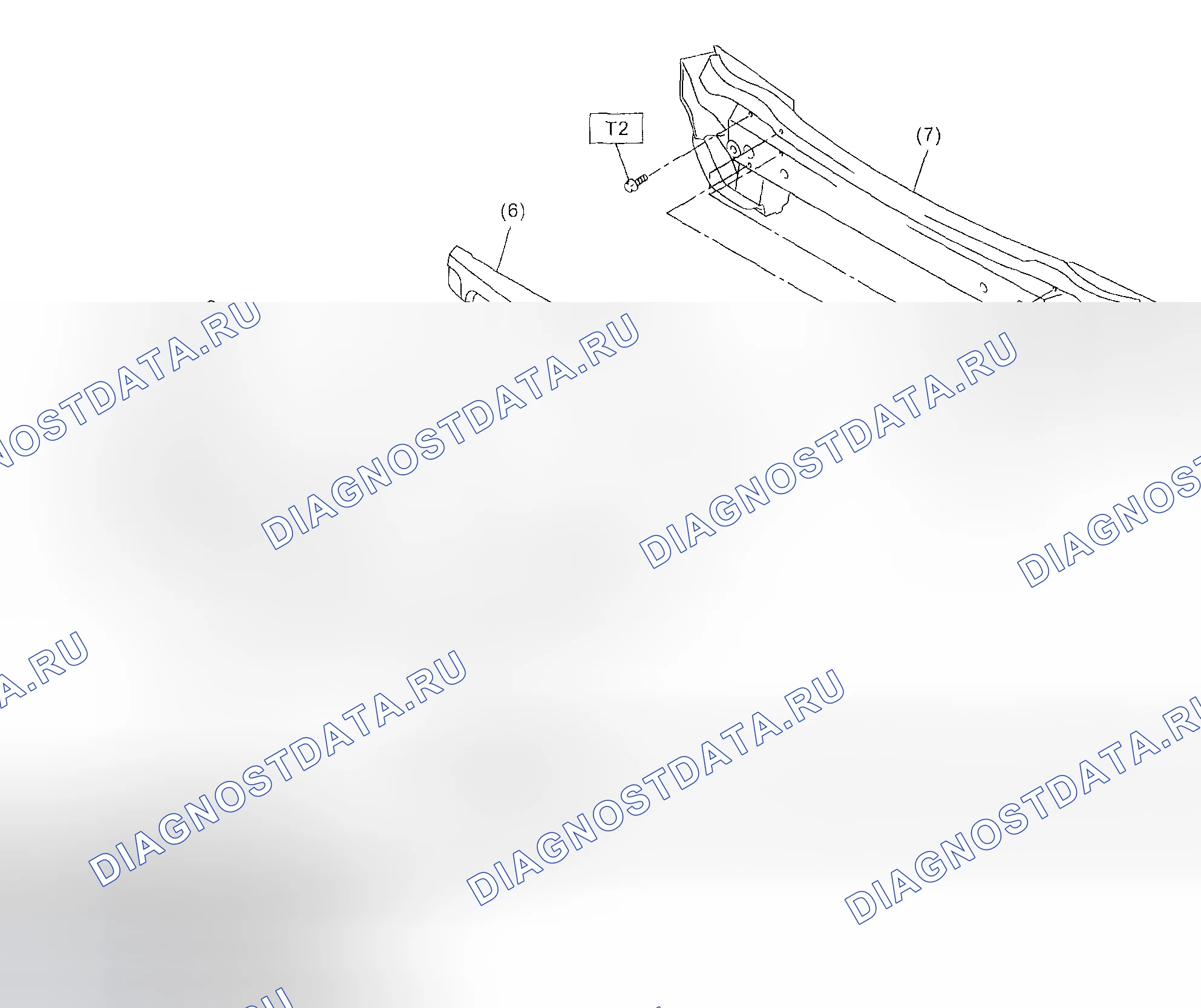 Рис. 4: ПЕРЕДНИЙ БАМПЕР. Subaru Impreza WRX GD/GG рестайлинг