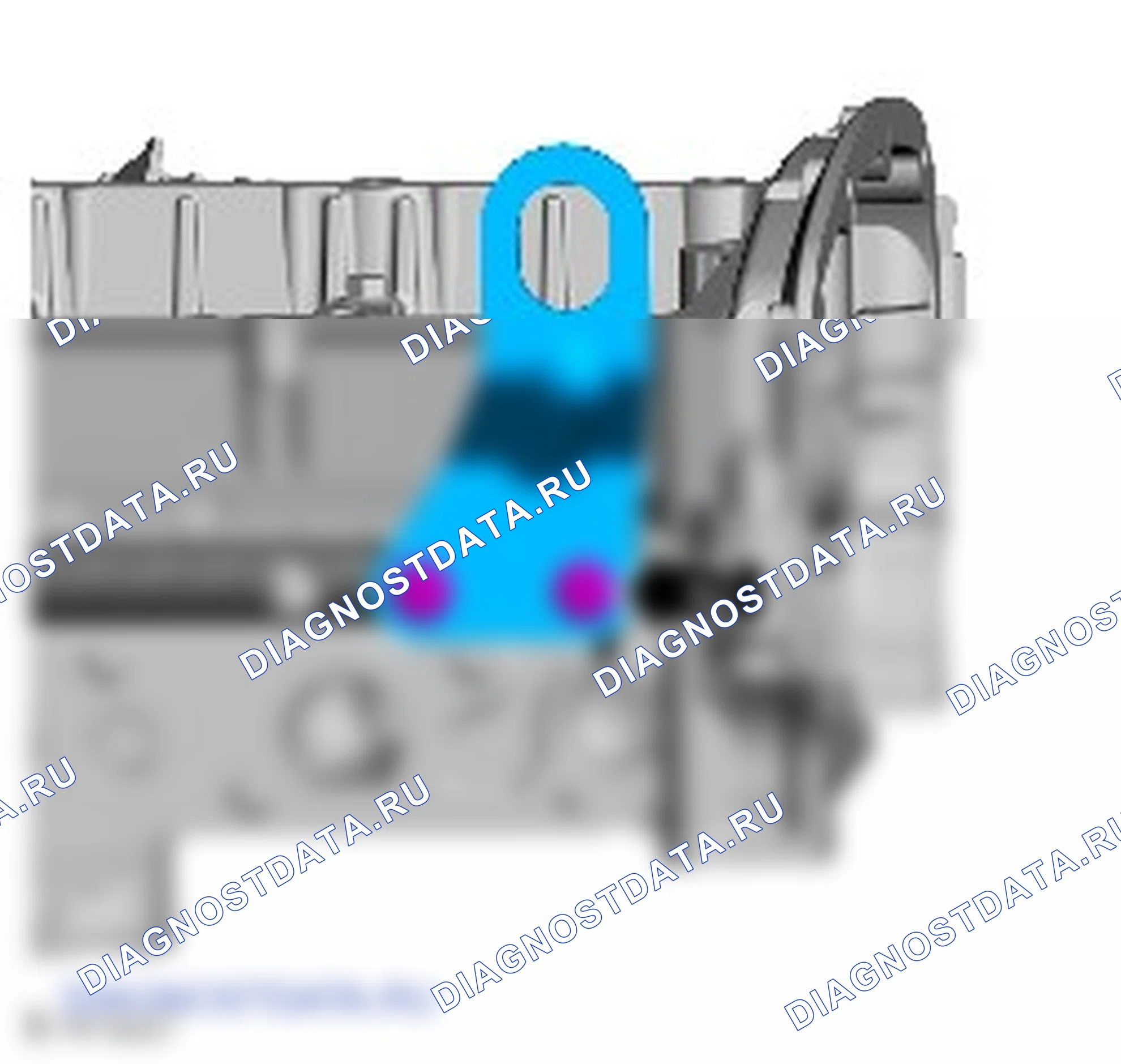 Разборка узла головки цилиндров. Ford Transit VIII