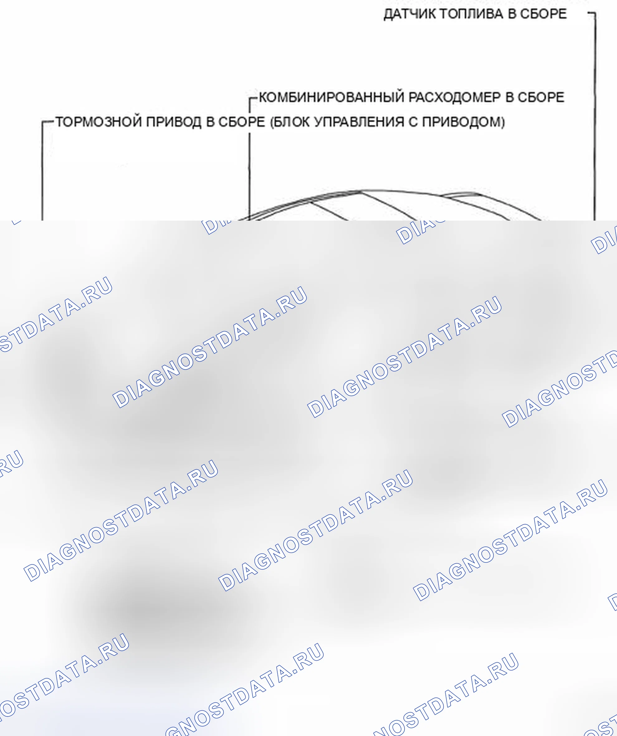 Рис. 47: РАСПОЛОЖЕНИЕ ДЕТАЛЕЙ. Kia Sorento I рестайлинг