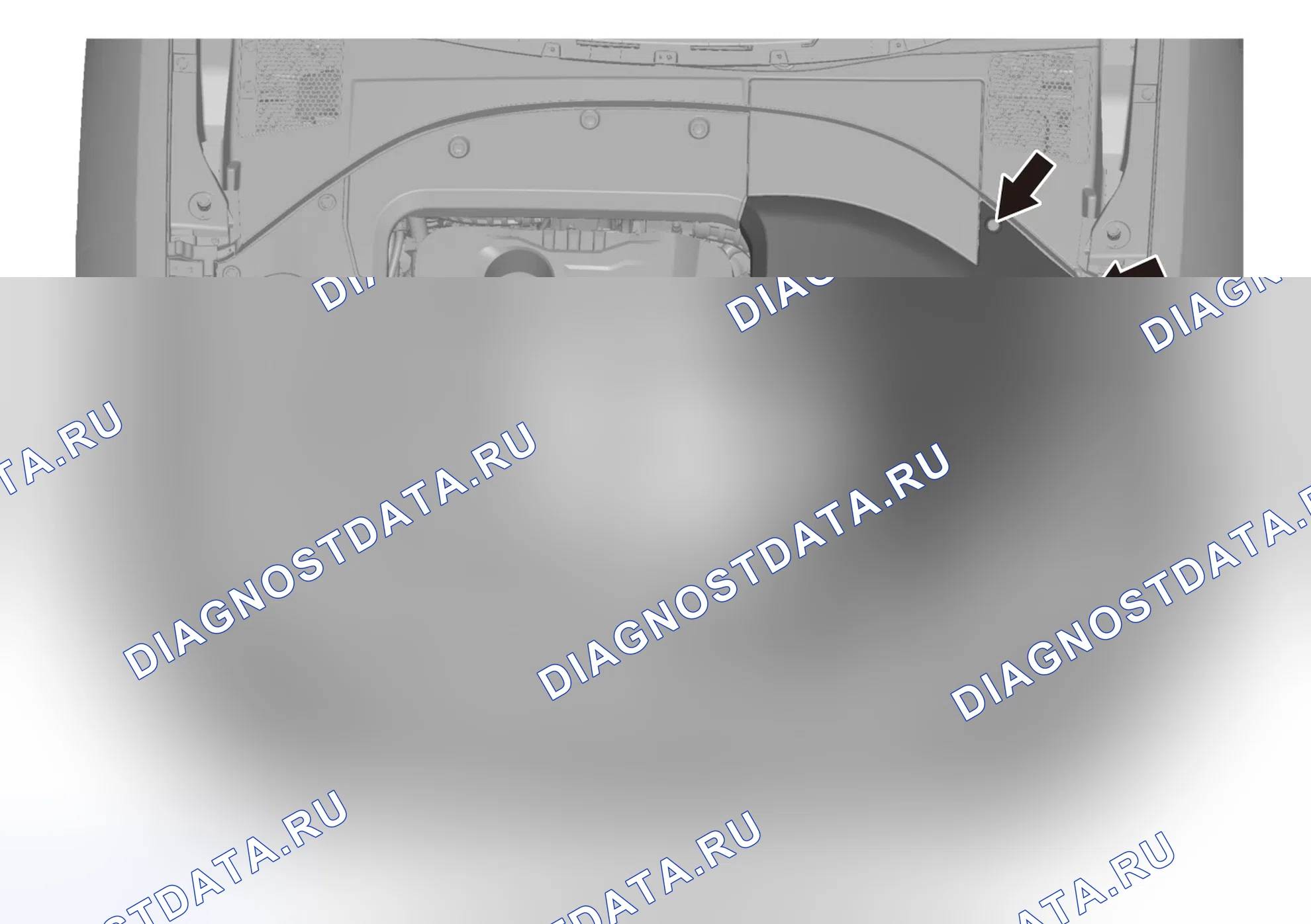 Как снять и установить левый передний датчик столкновения — Wey Vv7. Wey VV7 I