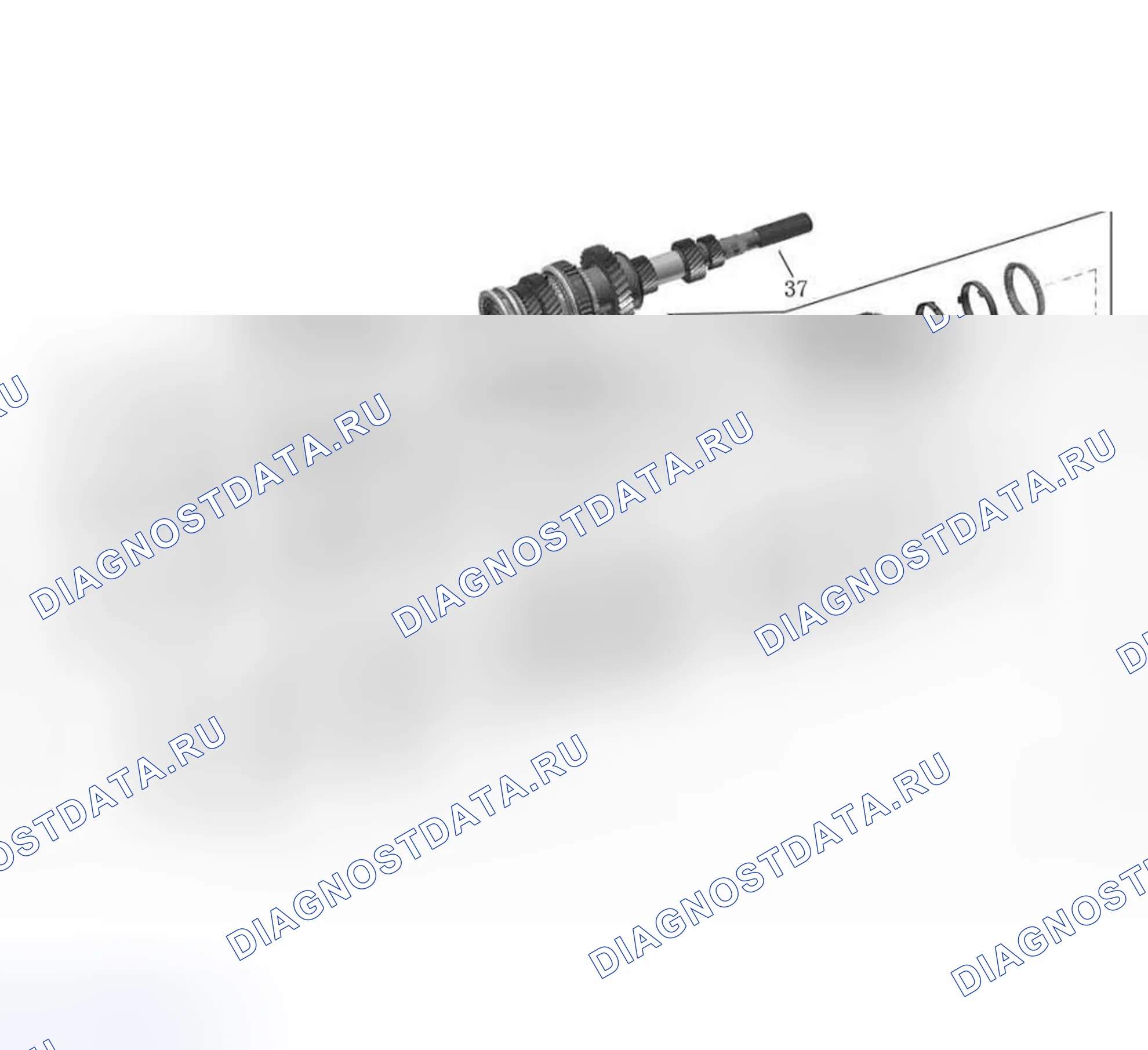 Схема расположения узла трансмиссии — Great Wall Wingle-5. Great-Wall Wingle 5 I
