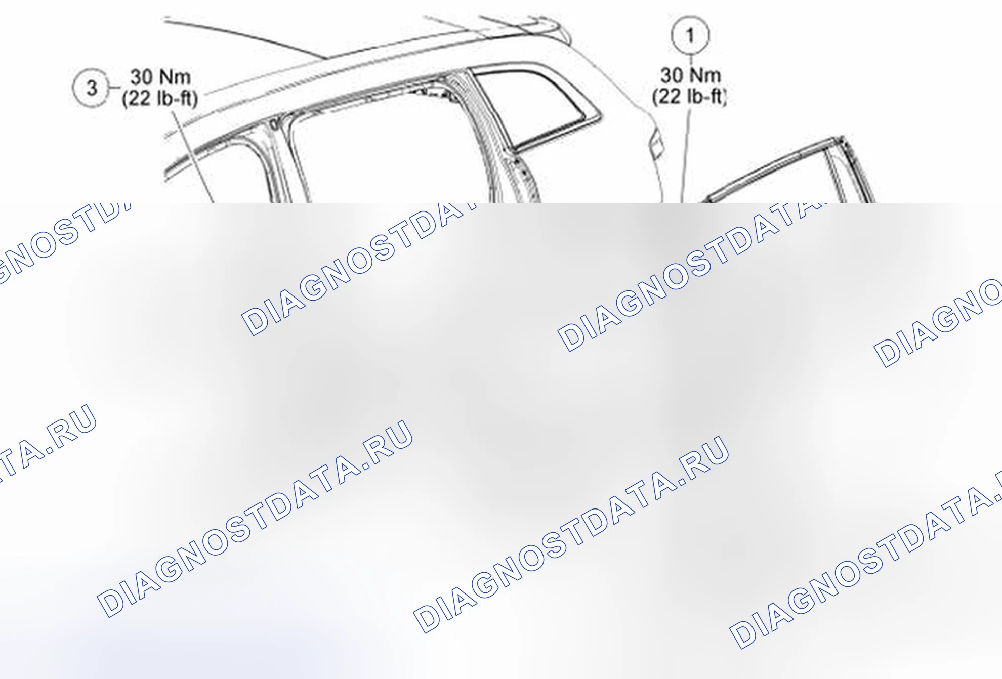 Рис. 60: Задняя дверь. Hyundai Kona I рестайлинг