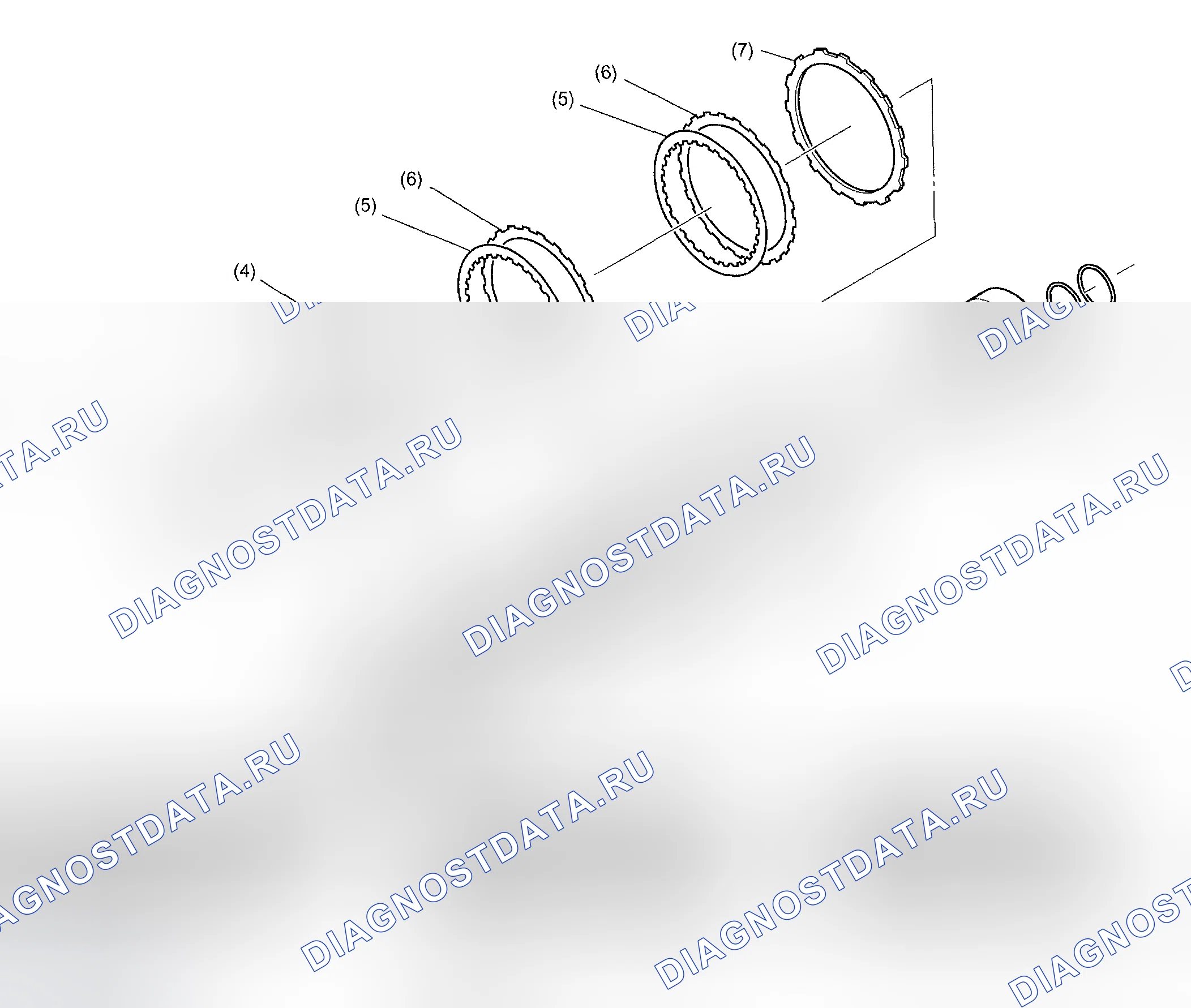 Рис. 765: ПЕРЕДАТОЧНАЯ МУФТА. Subaru Impreza GD/GC/GG рестайлинг