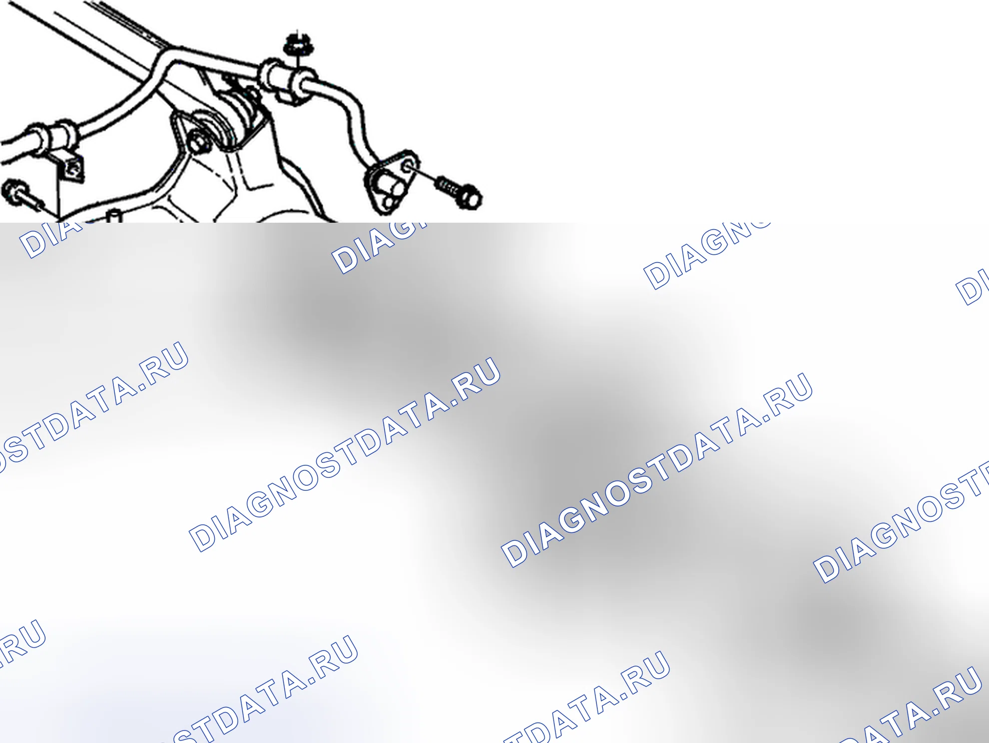 Рис. 35: Снять компоненты с продольного рычага. Volvo V40 I рестайлинг
