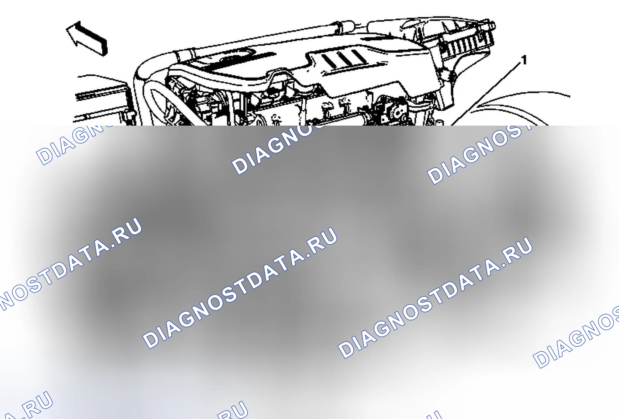 Рис. 12: Замена нагревателя охлаждающей жидкости двигателя (LUK). Buick LaCrosse II