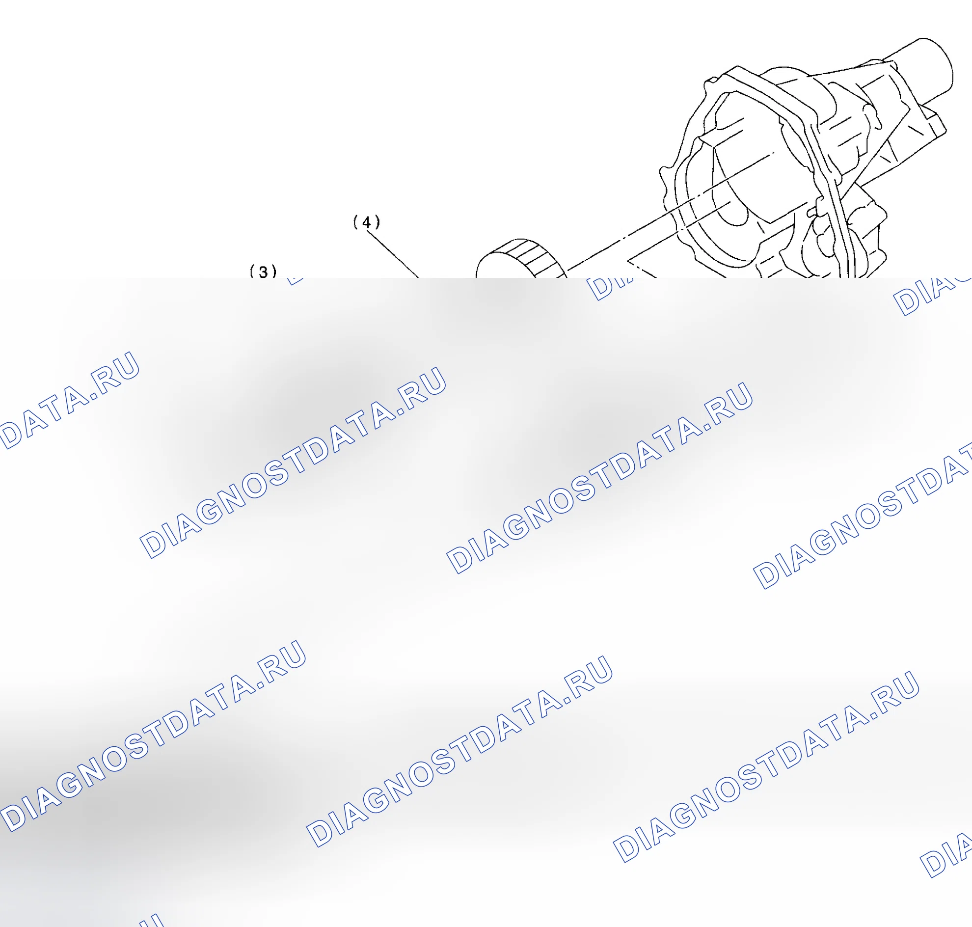 Рис. 111: РЕДУКТОР (MPT). Subaru Impreza WRX GD/GG рестайлинг