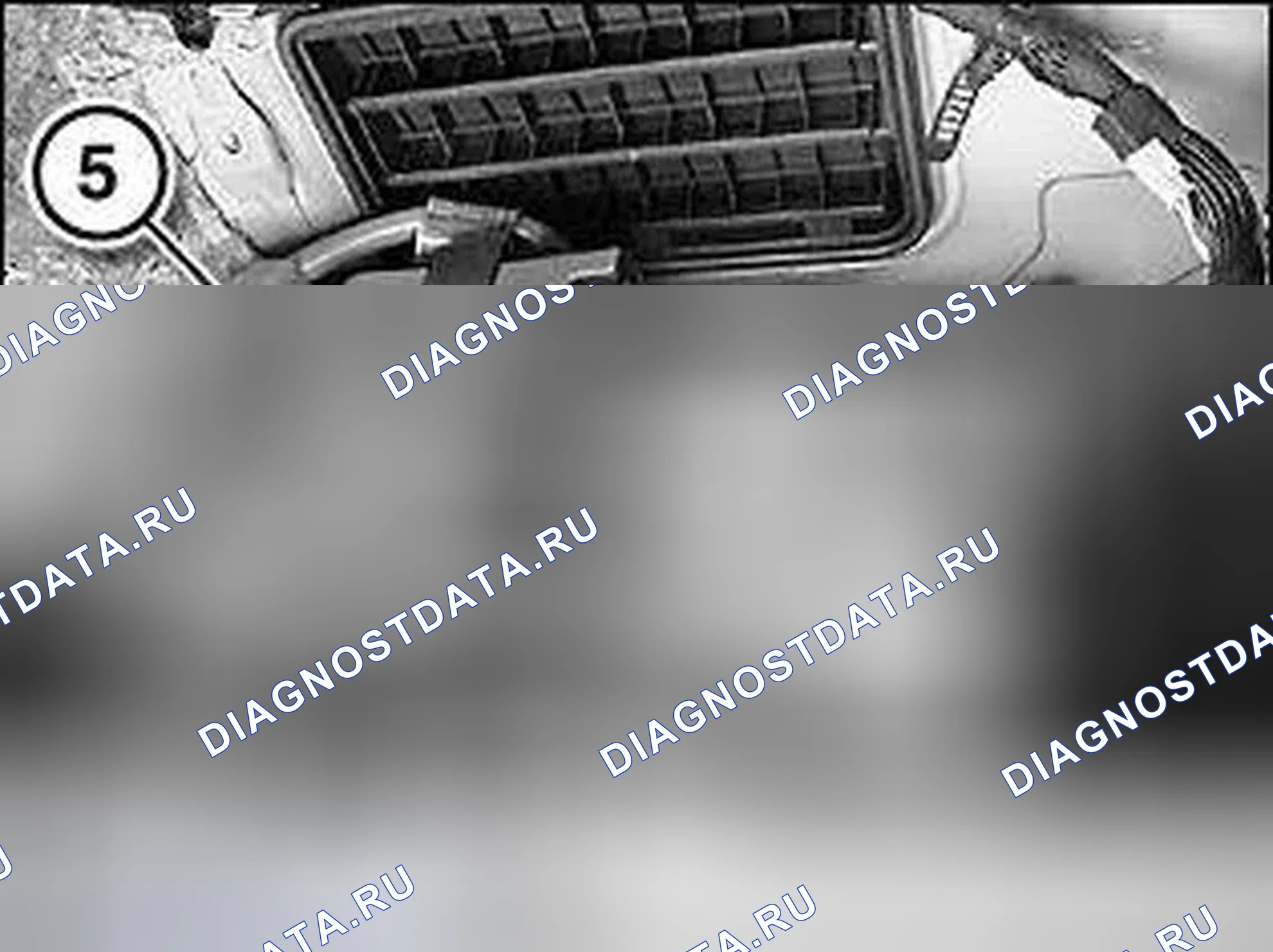 Рис. 162: Разъемное соединение (1), откидная крышка (3), ослабленная гайка (2). BMW M3 E90