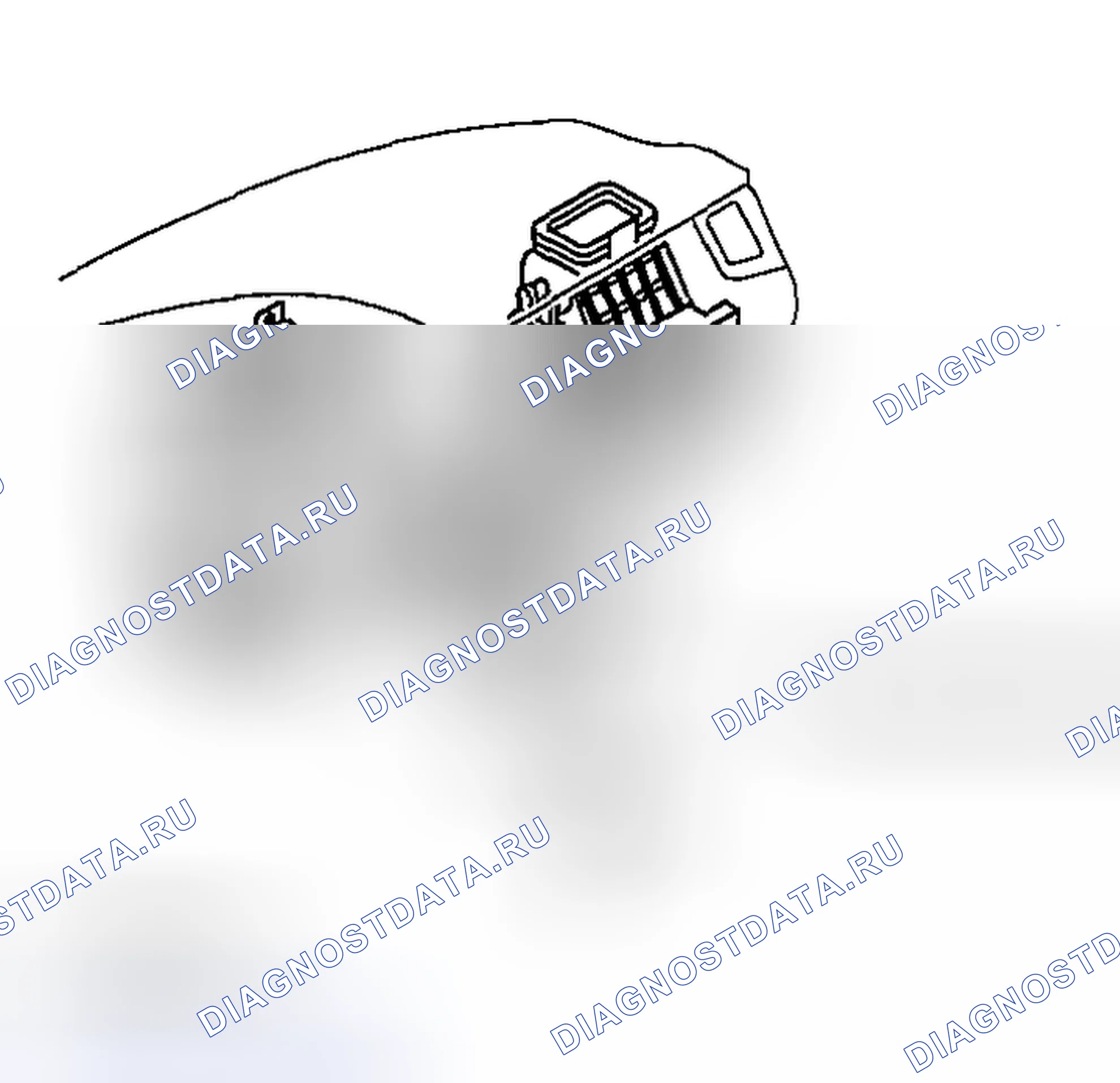 Рис. 93: ДЕМОНТАЖ / МОНТАЖ ПЕРЕДНЕГО ИСПАРИТЕЛЯ. Mazda MPV II рестайлинг