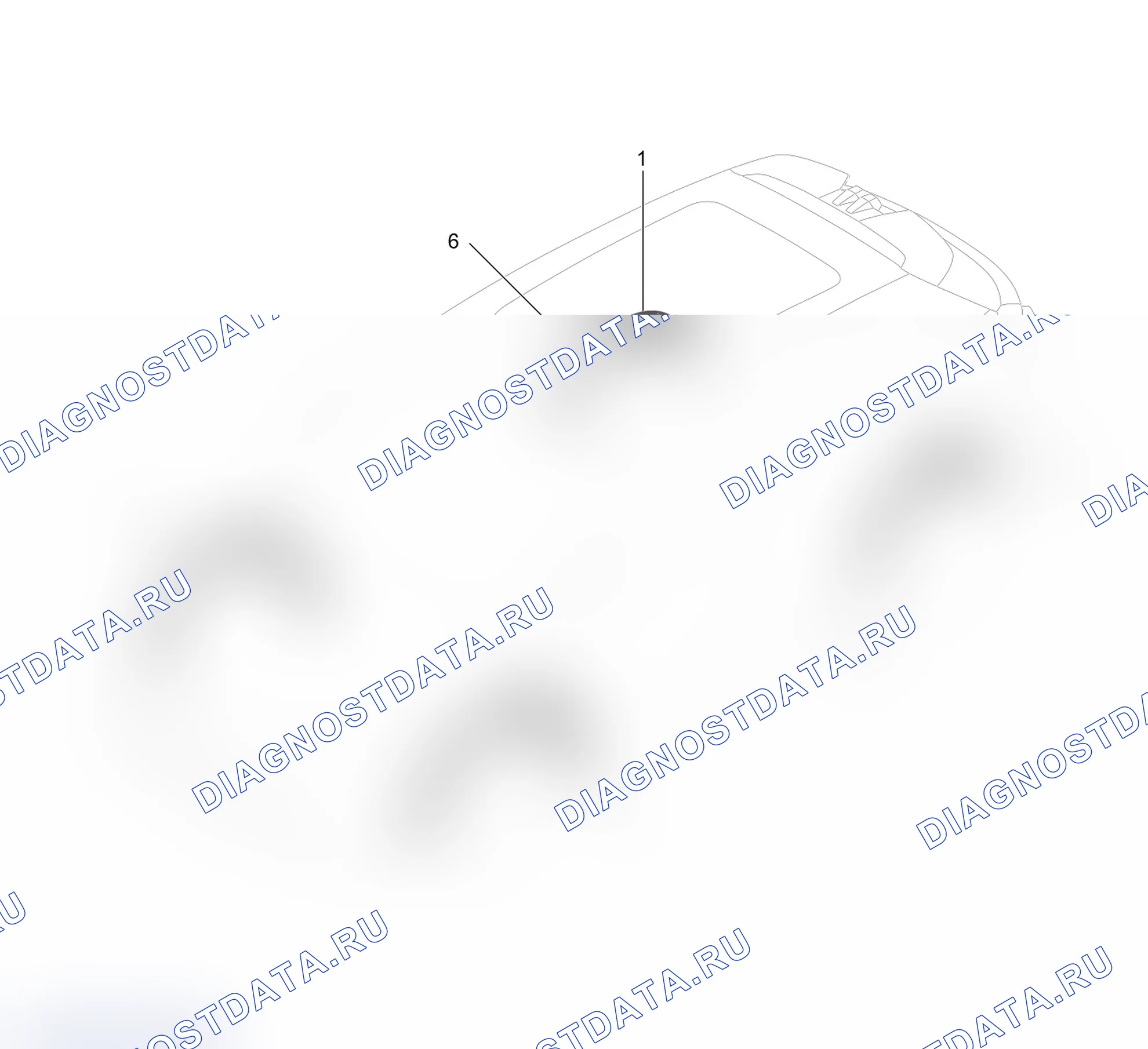 Схема расположения расширителей колёсных арок — Haval Xiaolong. Haval Xiaolong I