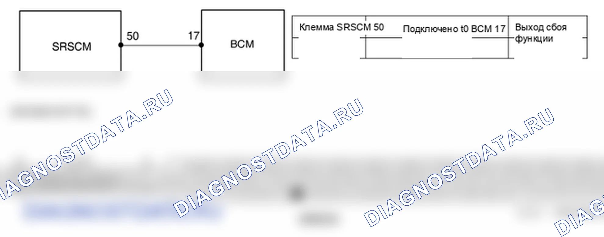 Фрагмент электросхемы: B1651. Kia Sorento BL