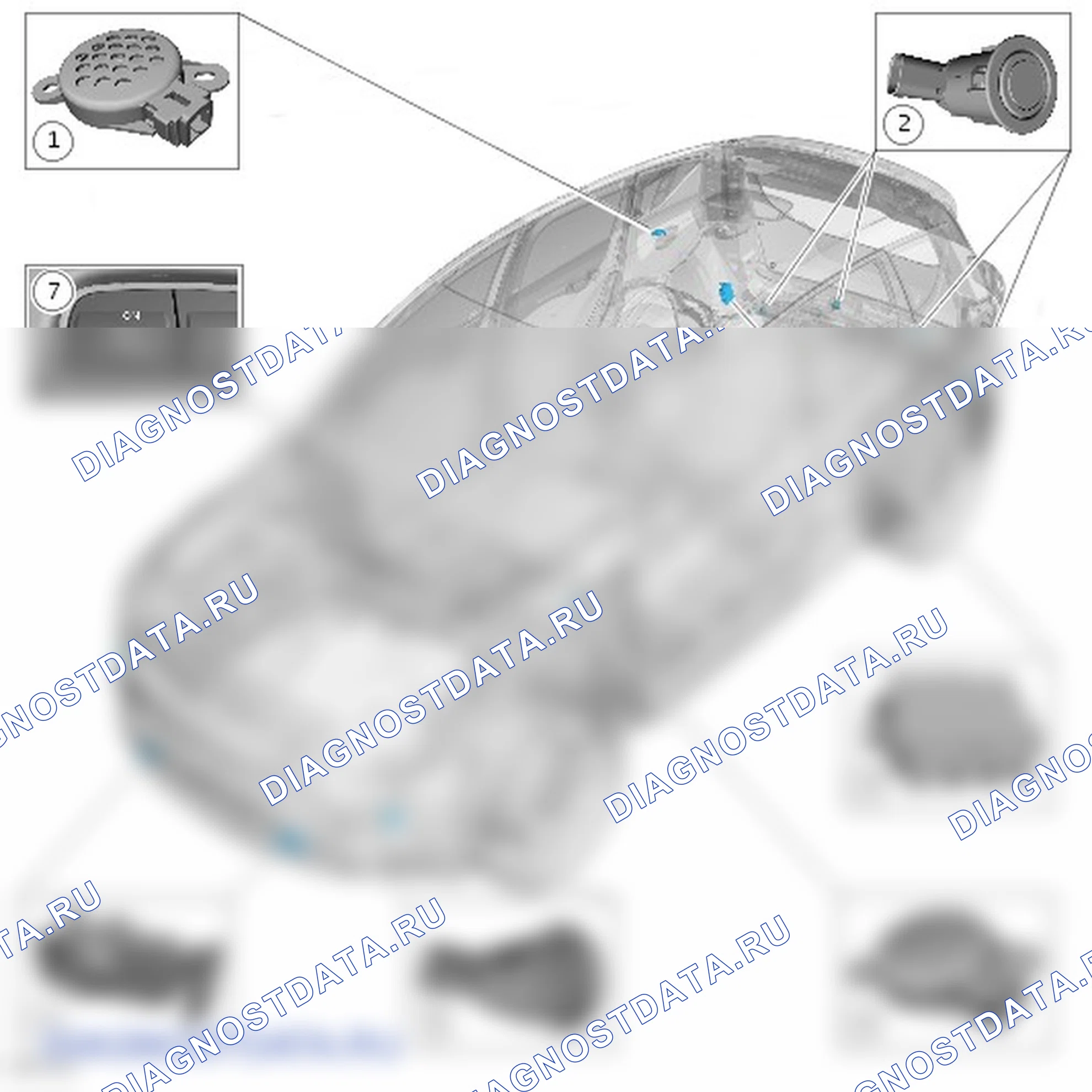 Помощь при парковке: описание и работа. Ford Kuga I