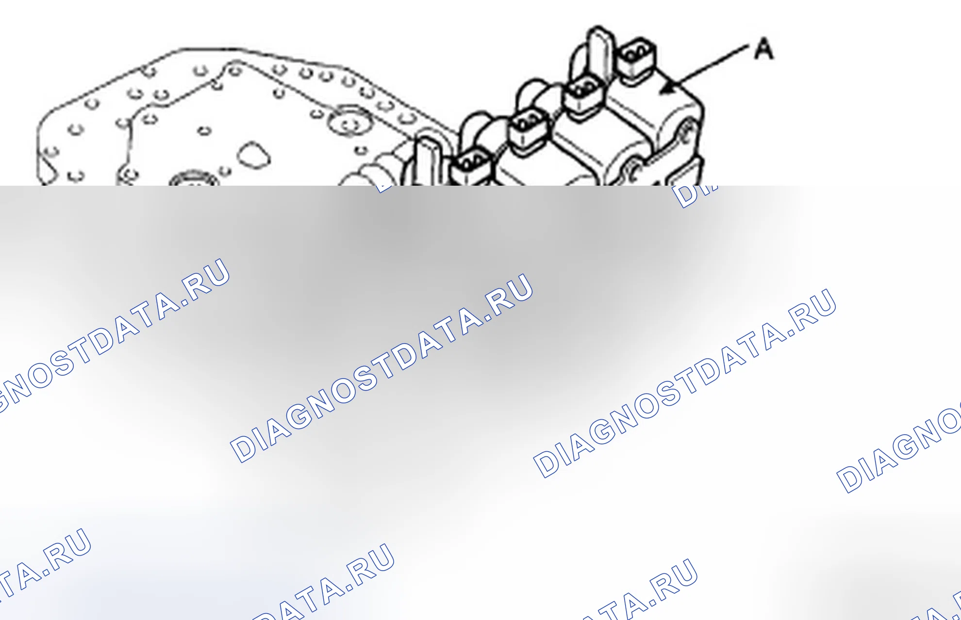 Рис. 187: Идентификация электромагнитного клапана в сборе. Hyundai Elantra IV
