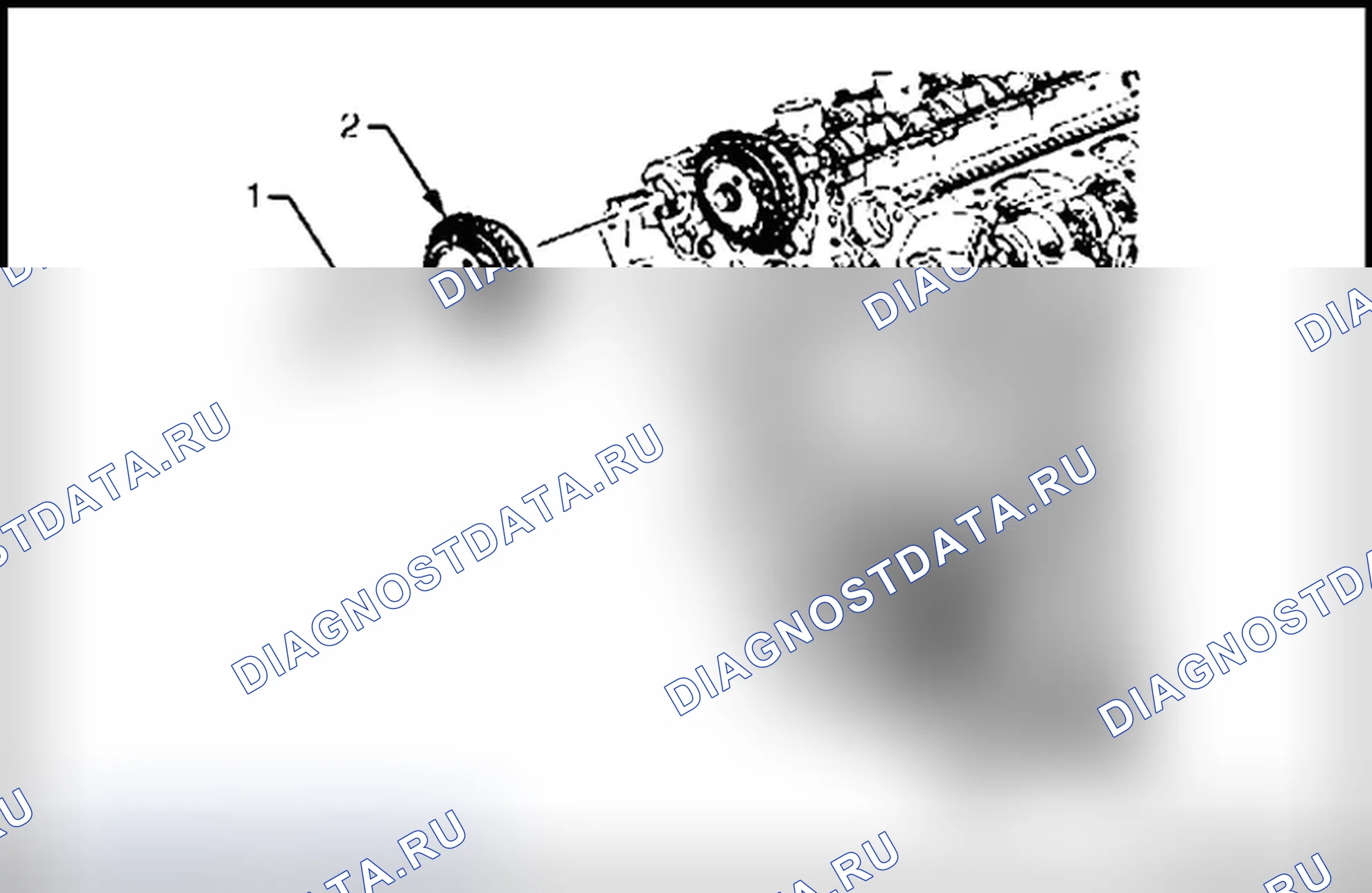 Замена привода регулирования фазы распредвала в сборе (двигатель HMA). Opel Antara I рестайлинг
