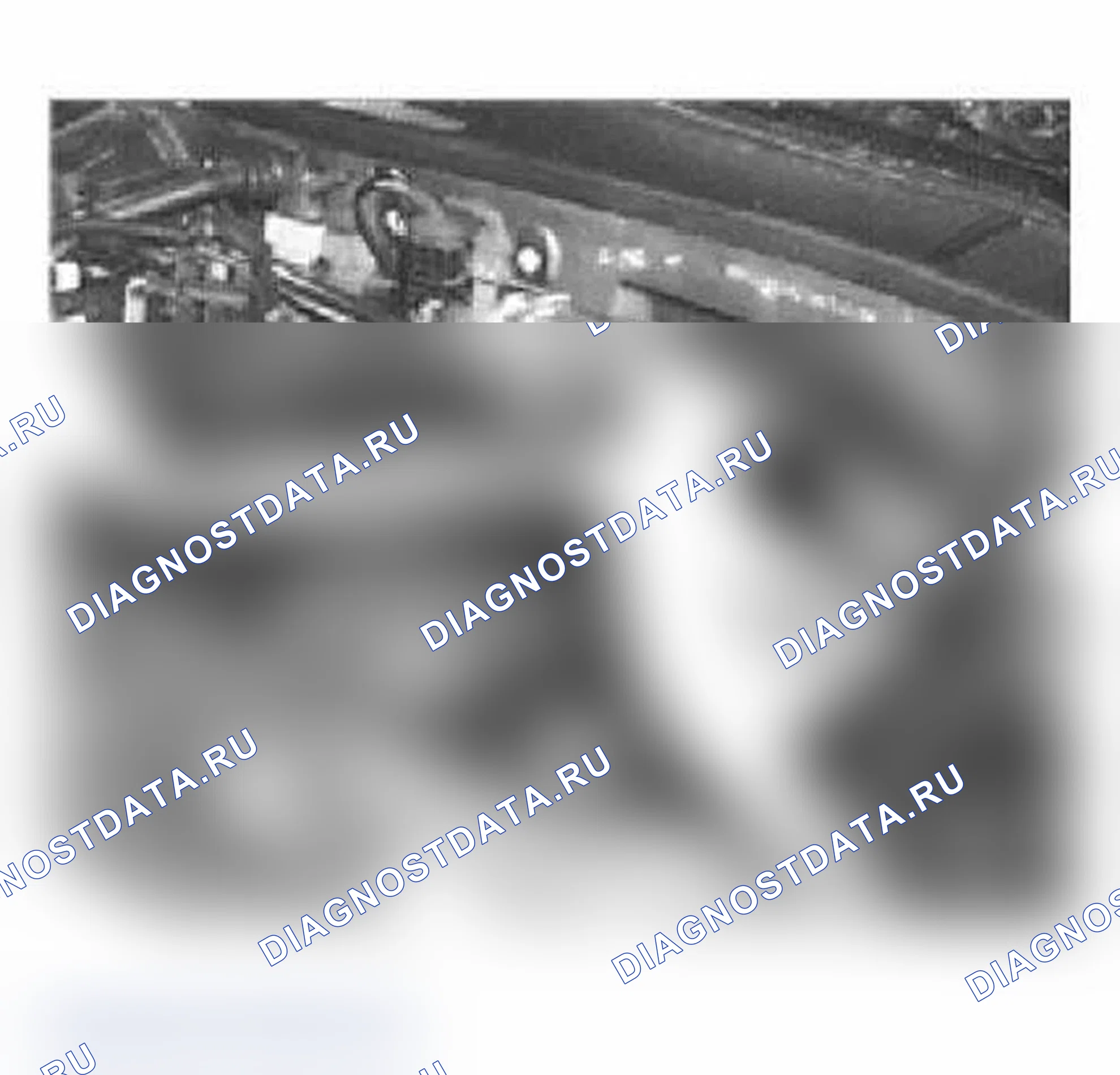 Рис. 15: Напорный адаптер специального инструмента VAG 1687/1, установка (2.7L BiTurbo). Audi A4 B6