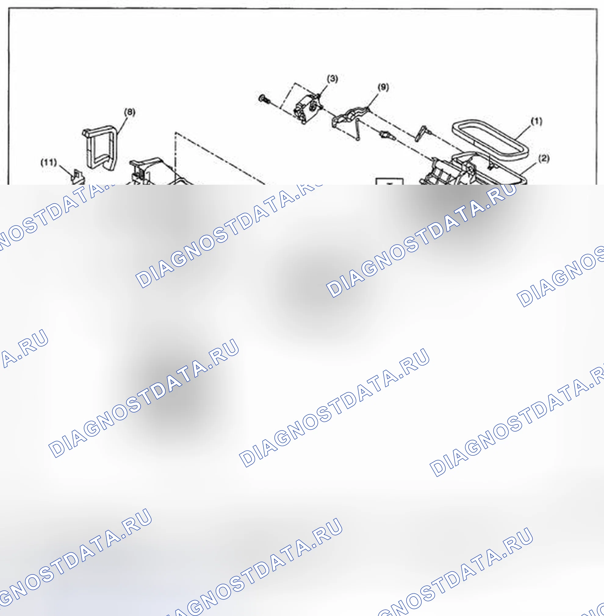 Рис. 173: БЛОК ДВИГАТЕЛЯ ВОЗДУХОДУВКИ. Subaru Impreza GH