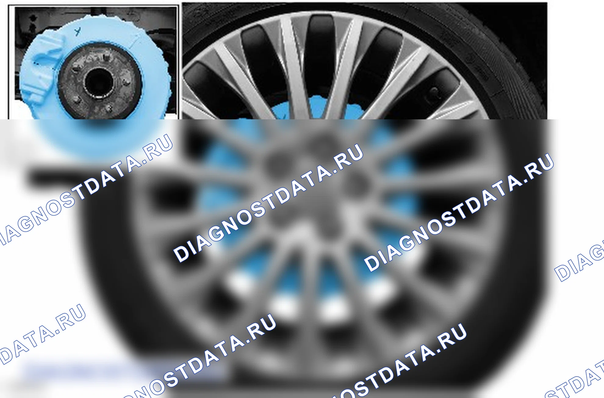Задний дисковый тормоз: описание и работа. Ford Galaxy III