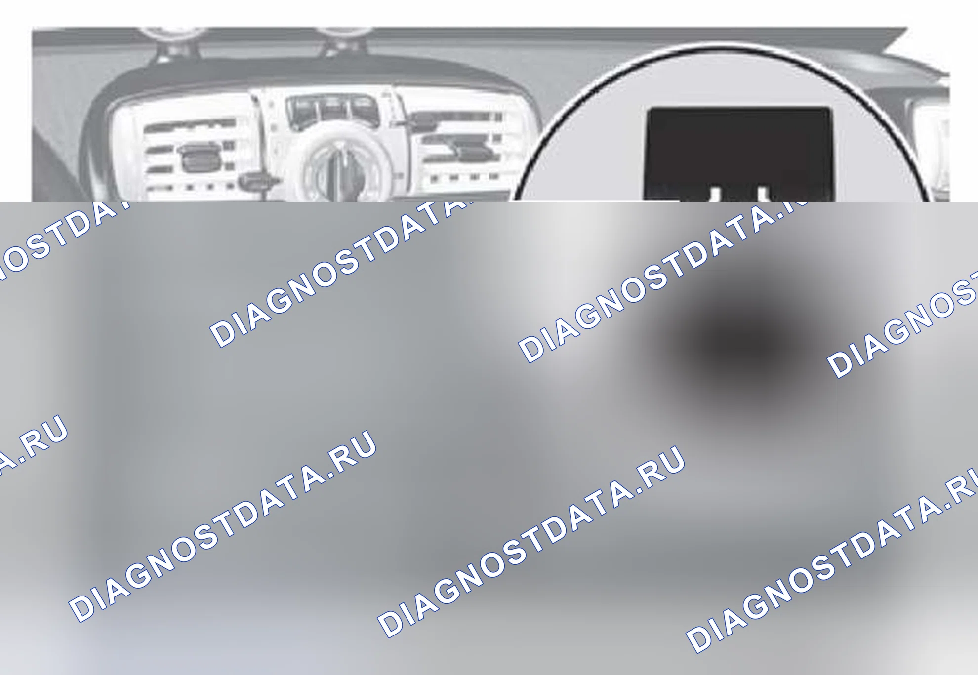 Рис. 1: СБРОС TPMS - ПРОЦЕДУРА 1. Kia Soul I