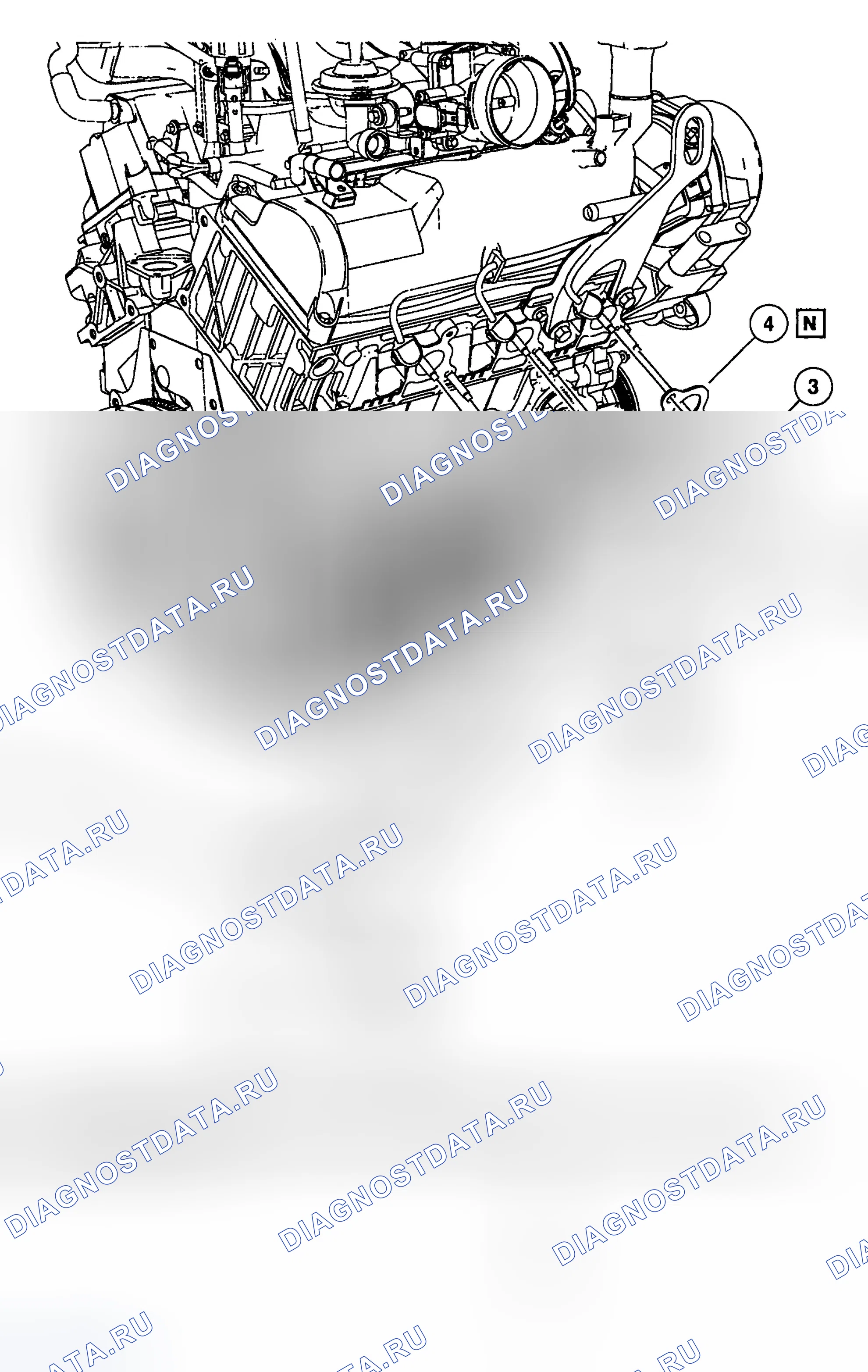 Рис. 167: Демонтаж и монтаж. Ford Explorer III