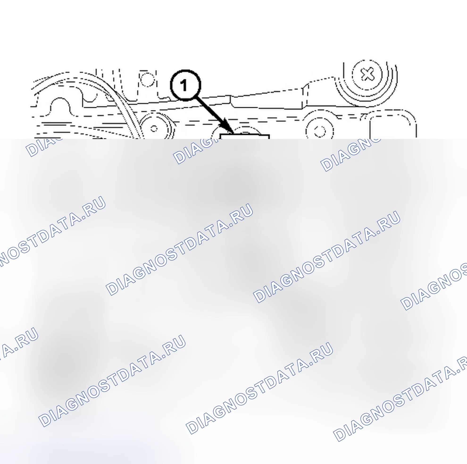 Рис. 3: ДЕМОНТАЖ - КОЛБА. Dodge Dakota III