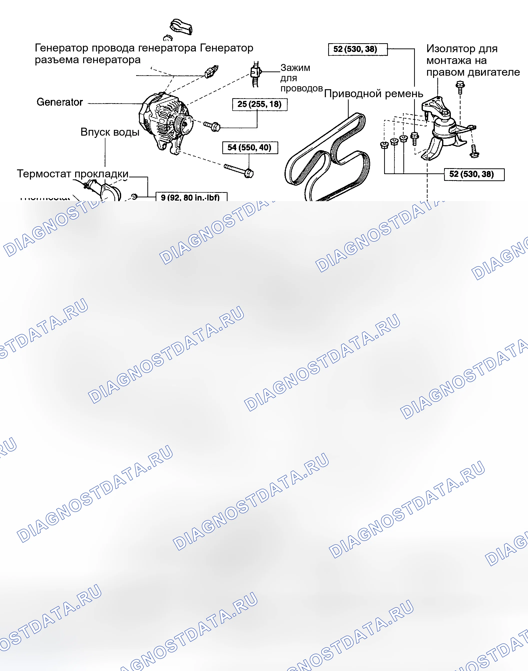 Рис. 8: КОМПОНЕНТЫ. Toyota MR2 W30