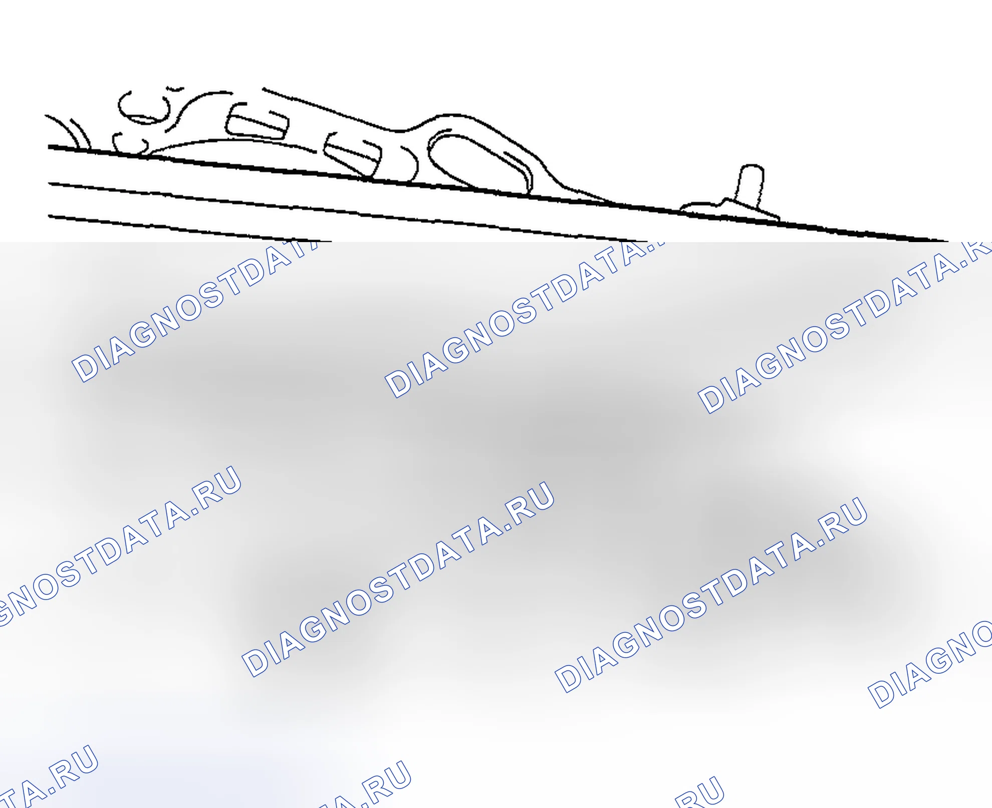 Рис. 653: ГОЛОВКА ЦИЛИНДРА. Mazda MX-5 NA