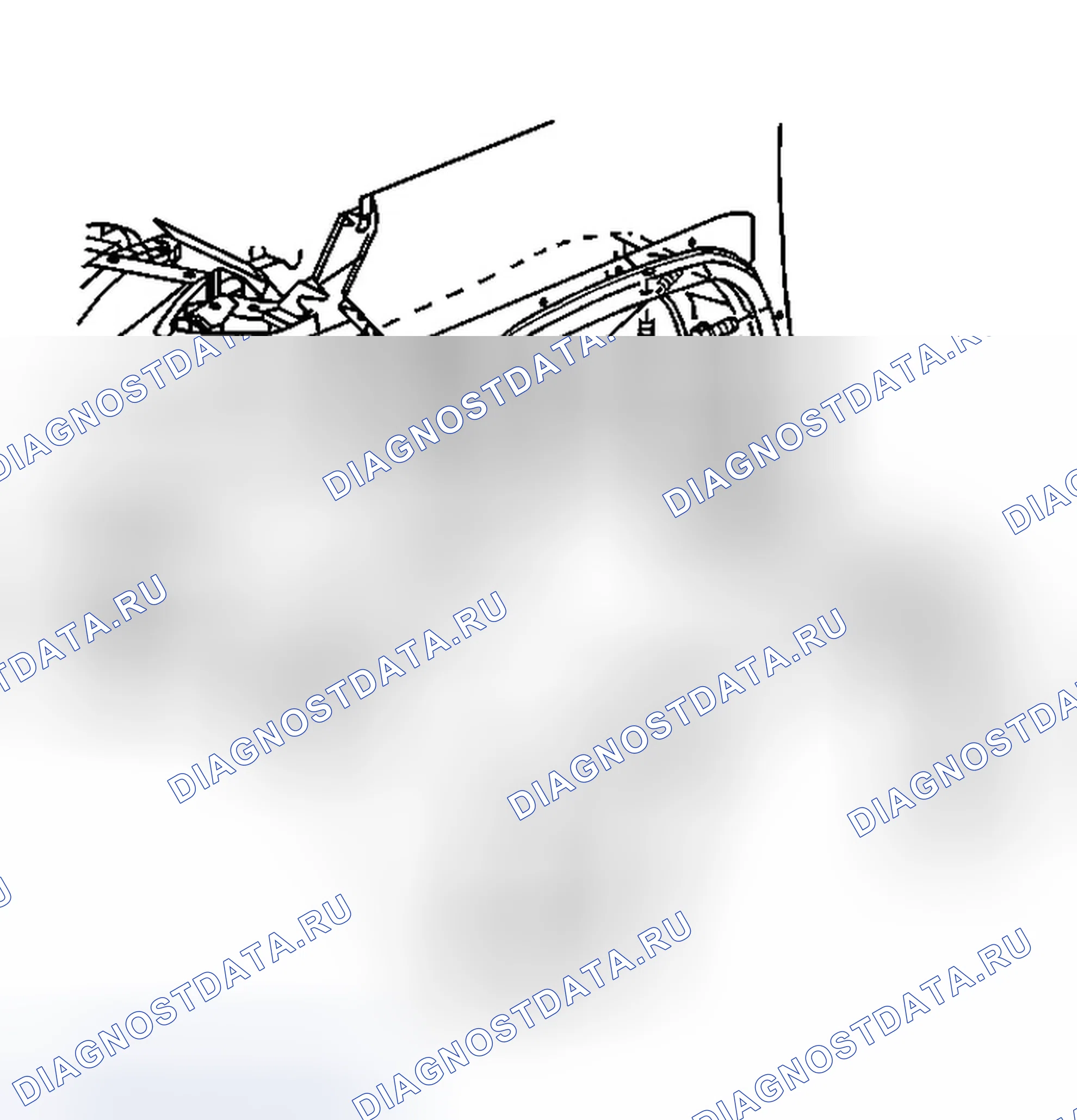 Рис. 127: Порядок демонтажа. Buick Rendezvous I