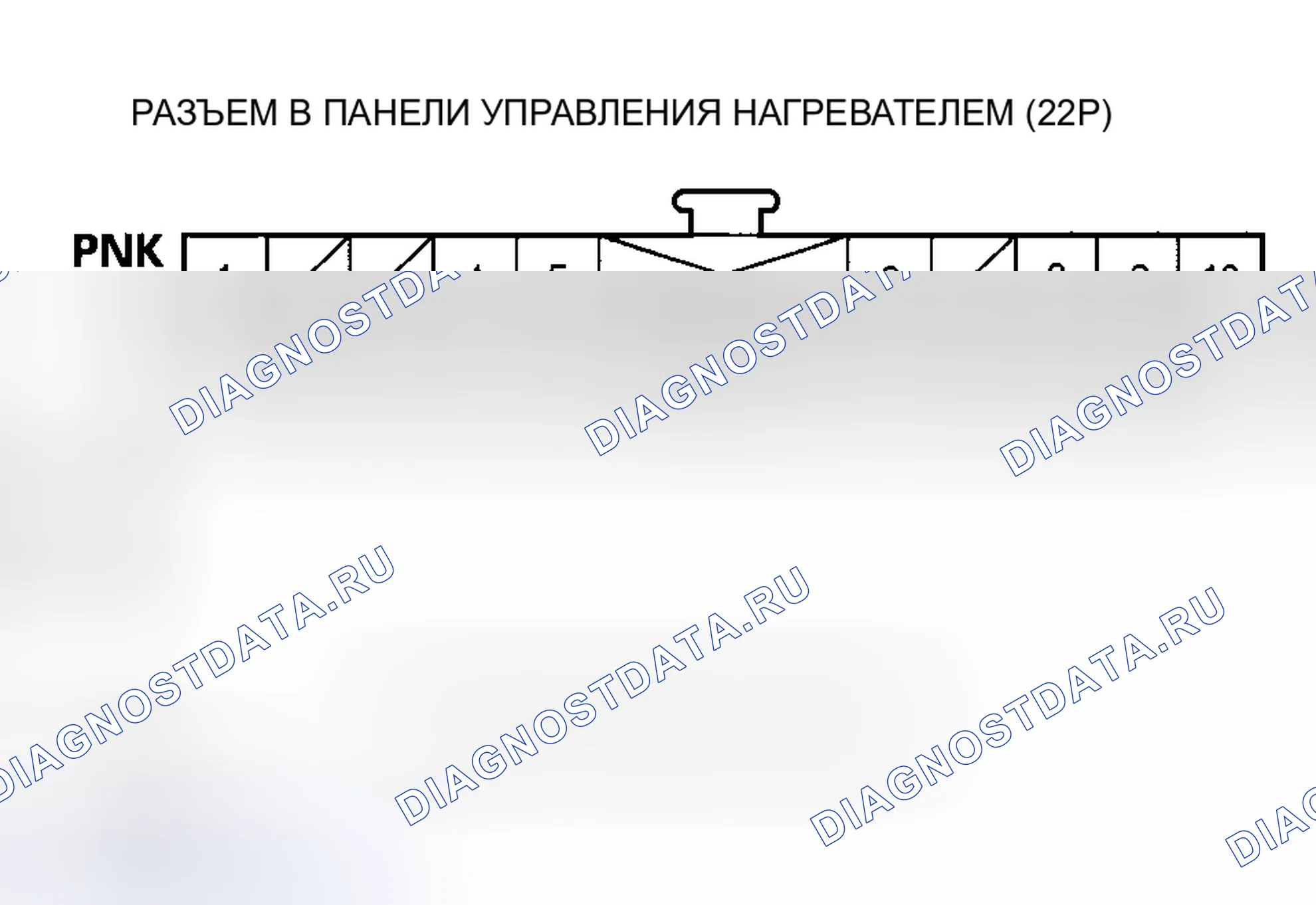 Рис. 11: Индикатор расшифровка кода ошибки D: Короткое замыкание в цепи датчика температуры наружного воздуха. Honda Insight I