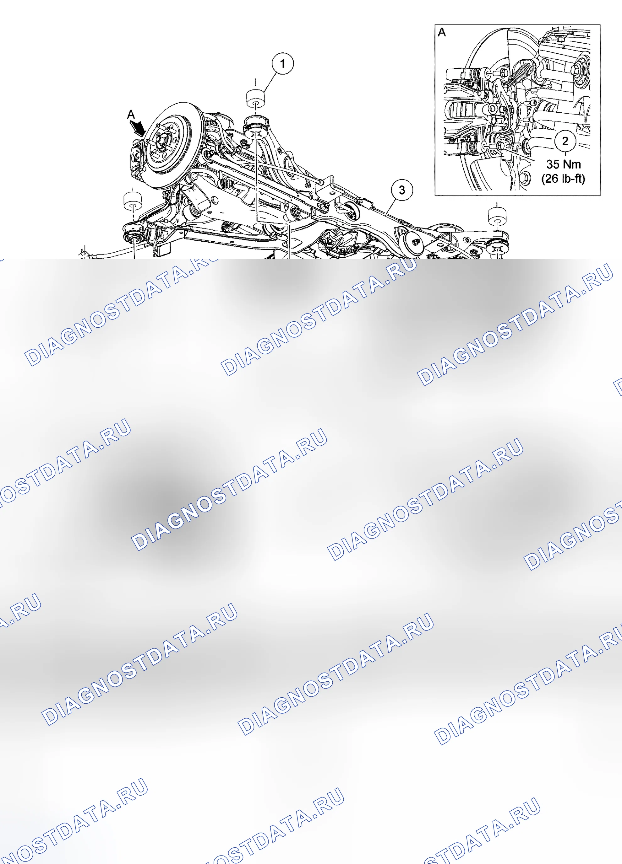 Рис. 25: Демонтаж и монтаж. Hyundai Mistra II