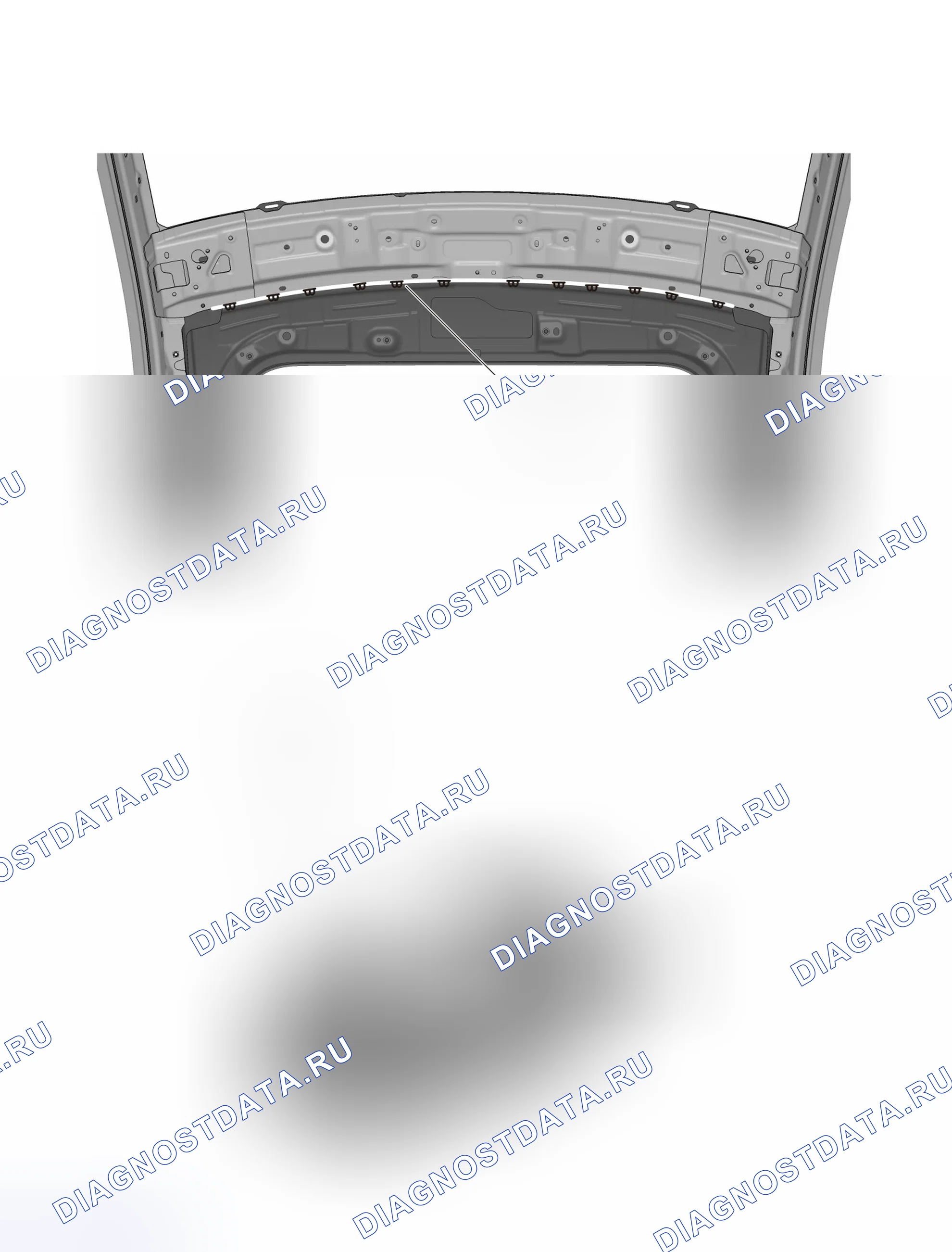 Узел верхней крышки — Haval F7. Haval F7 I