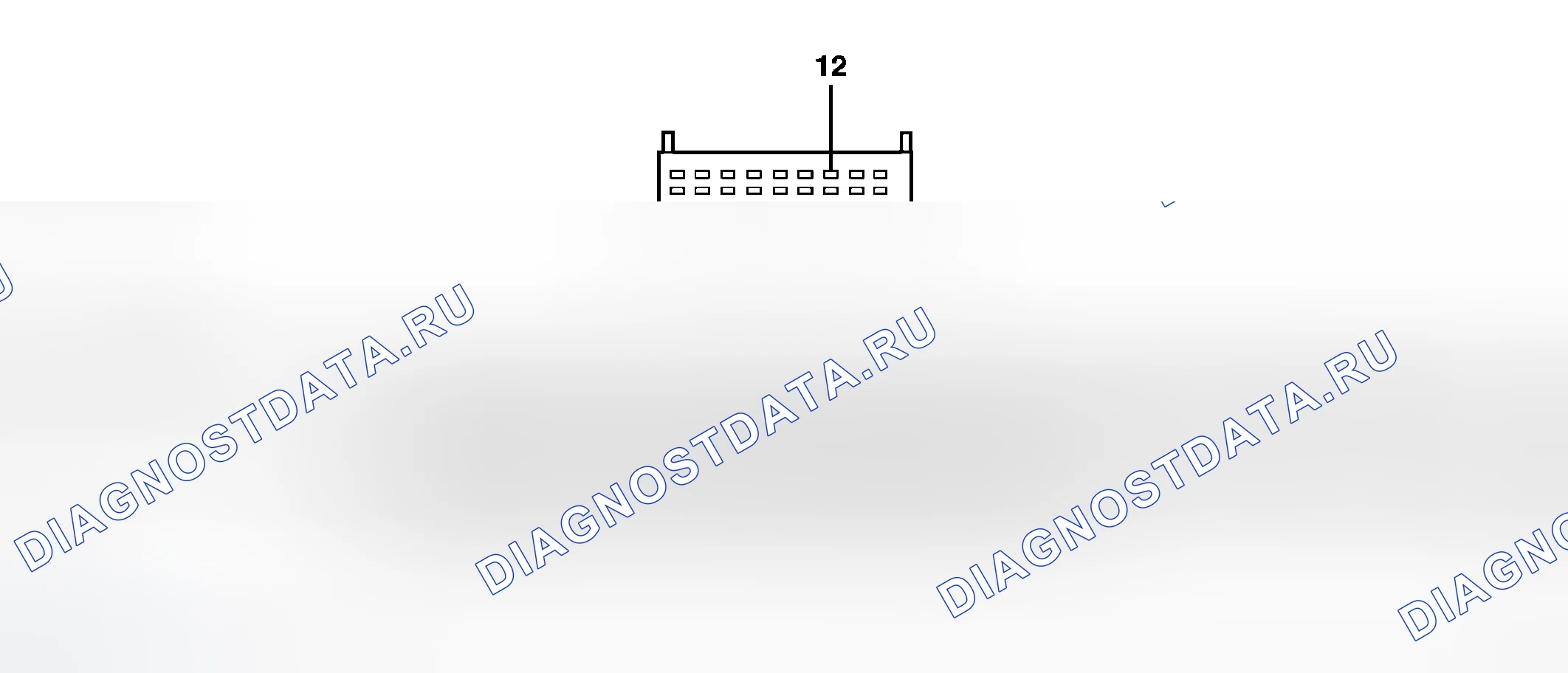 Рис. 48: Электронный модуль автоматического регулирования температуры (EATC) C228b. Ford Pickup F350 Super Duty 