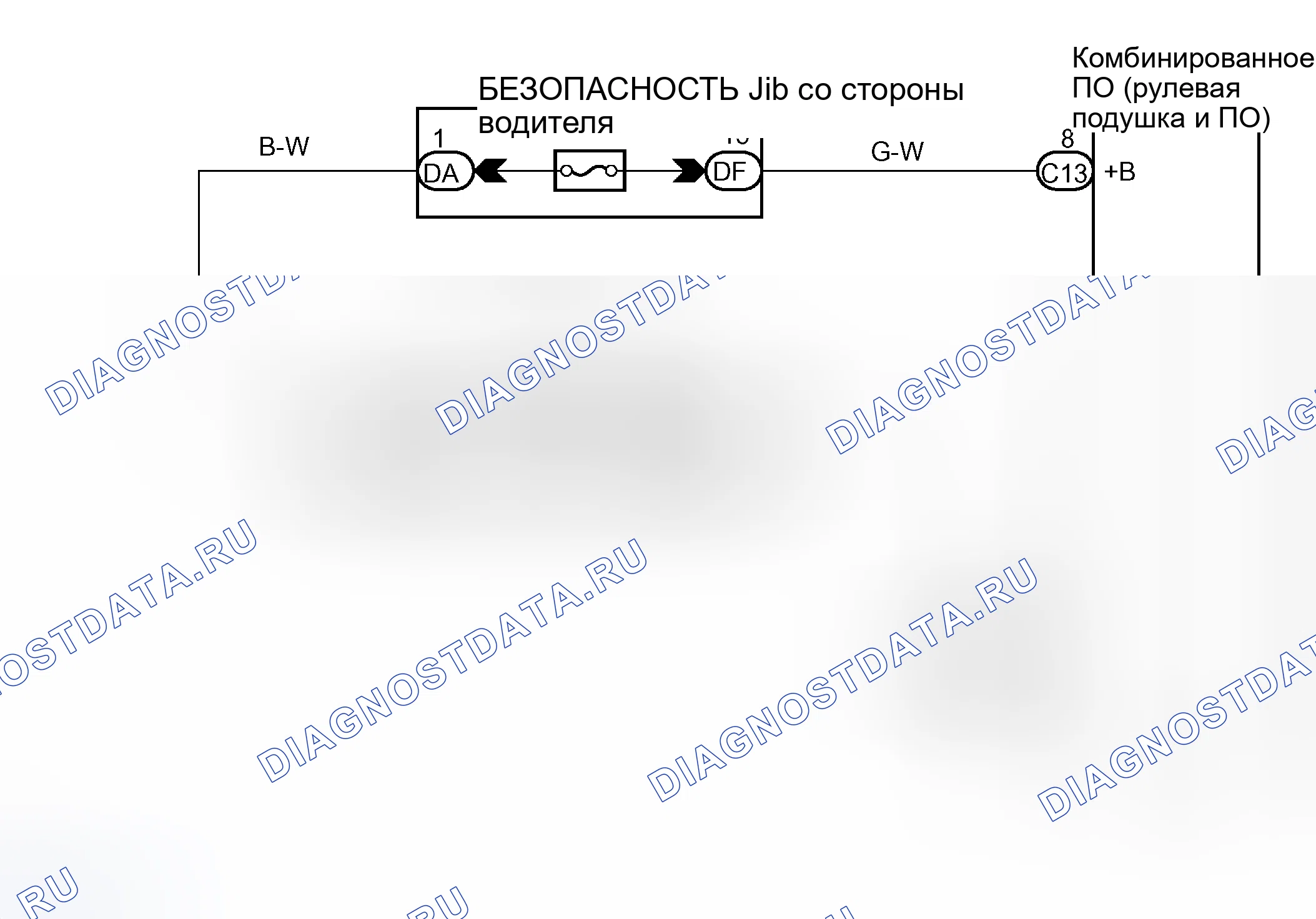 Рис. 8: электросхема. Honda Accord II