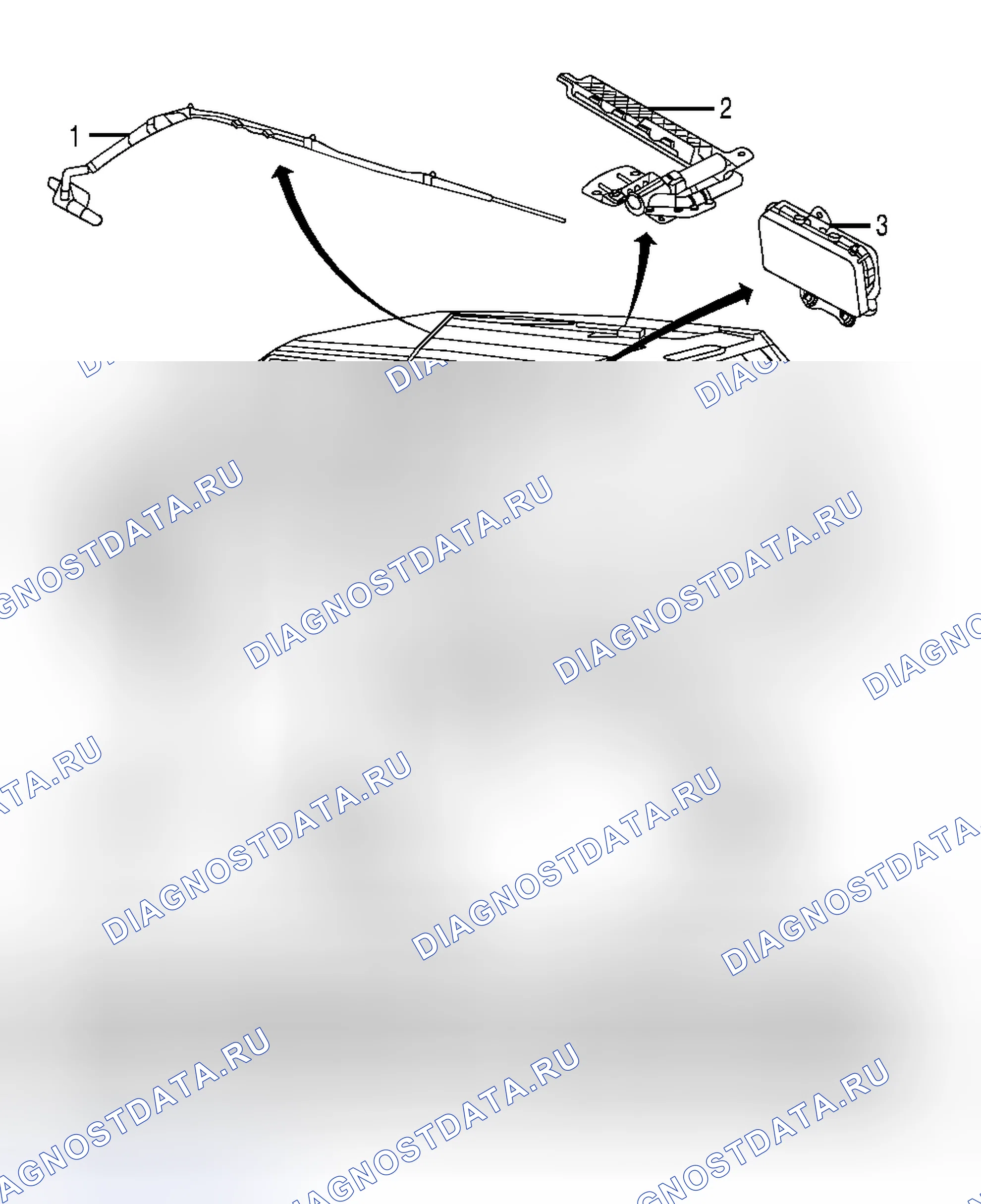 Рис. 13: РАСПОЛОЖЕНИЕ КОМПОНЕНТОВ. Land Rover Range Rover L322