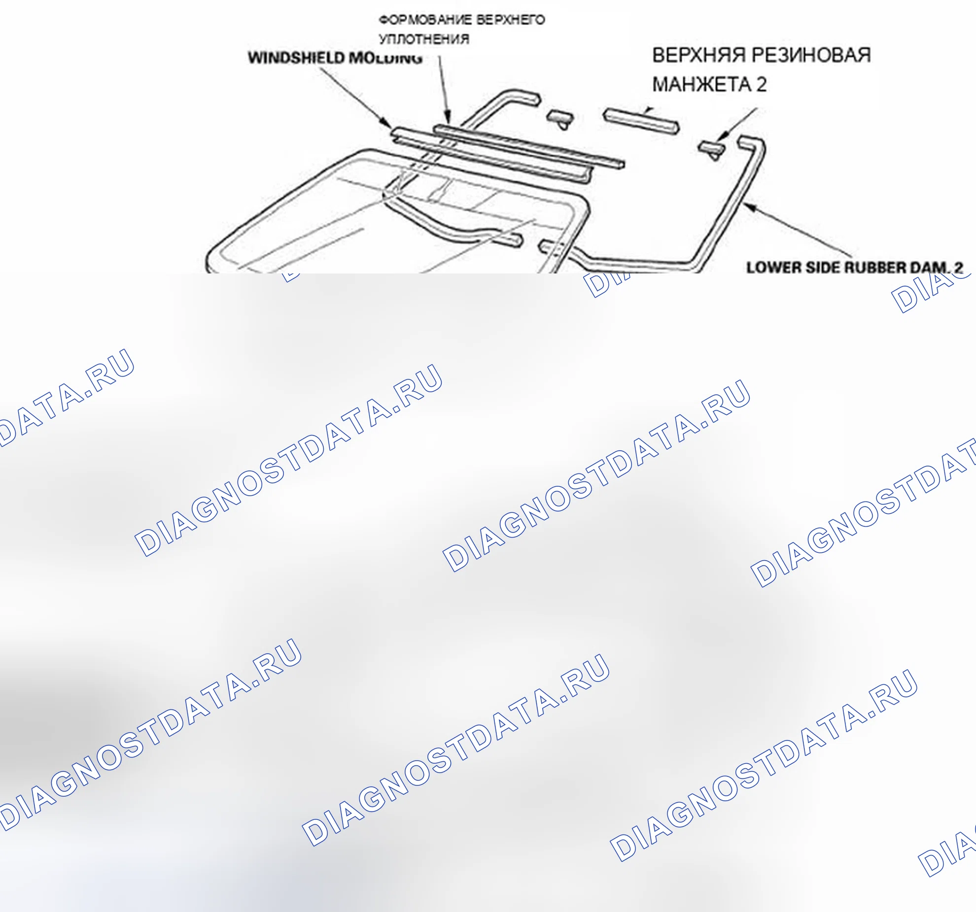 Рис. 14: Указатель расположения компонентов. Acura TSX I