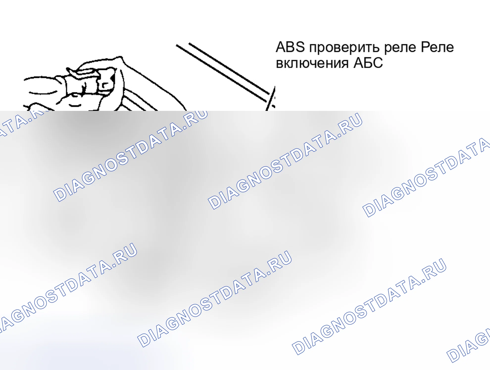 Рис. 10: РЕЛЕ ВКЛЮЧЕНИЯ АБС. Suzuki X-90 I
