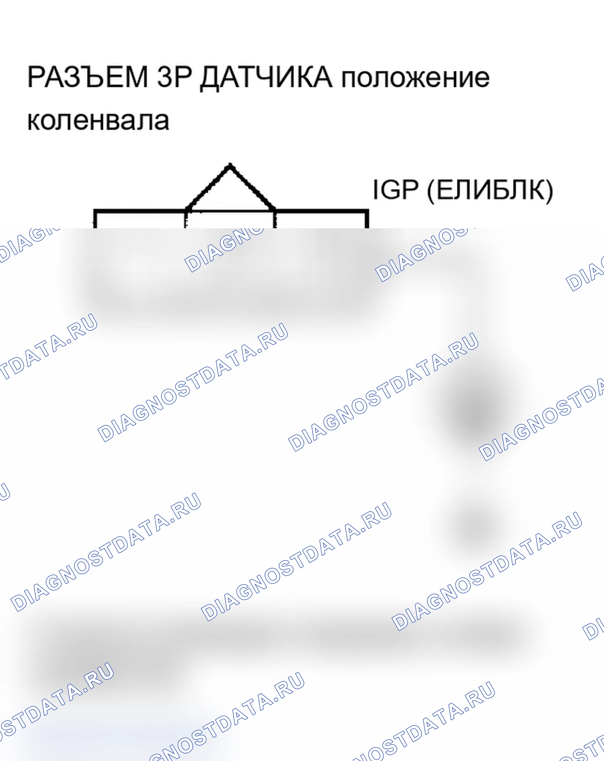 Рис. 132: расшифровка кода ошибки P0335, P0336, P0339. положение коленвала датчик No сигнал (2002-2004 модели; Цепь датчика положение коленвала прерывистая Int. Acura RSX I