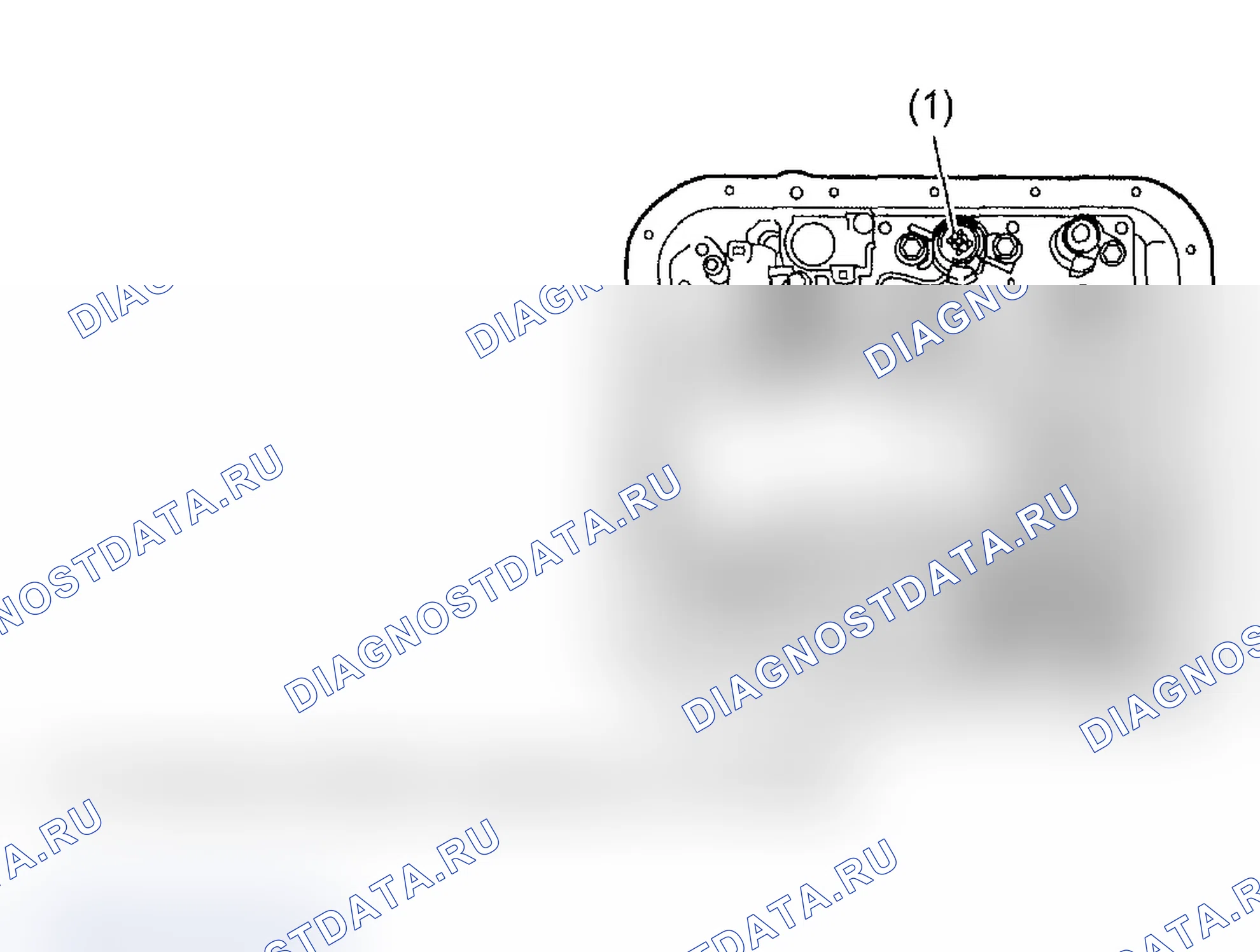 Рис. 780: СОЛЕНОИД ЛИНЕЙНОГО ДАВЛЕНИЯ. Subaru Impreza WRX GD/GG рестайлинг