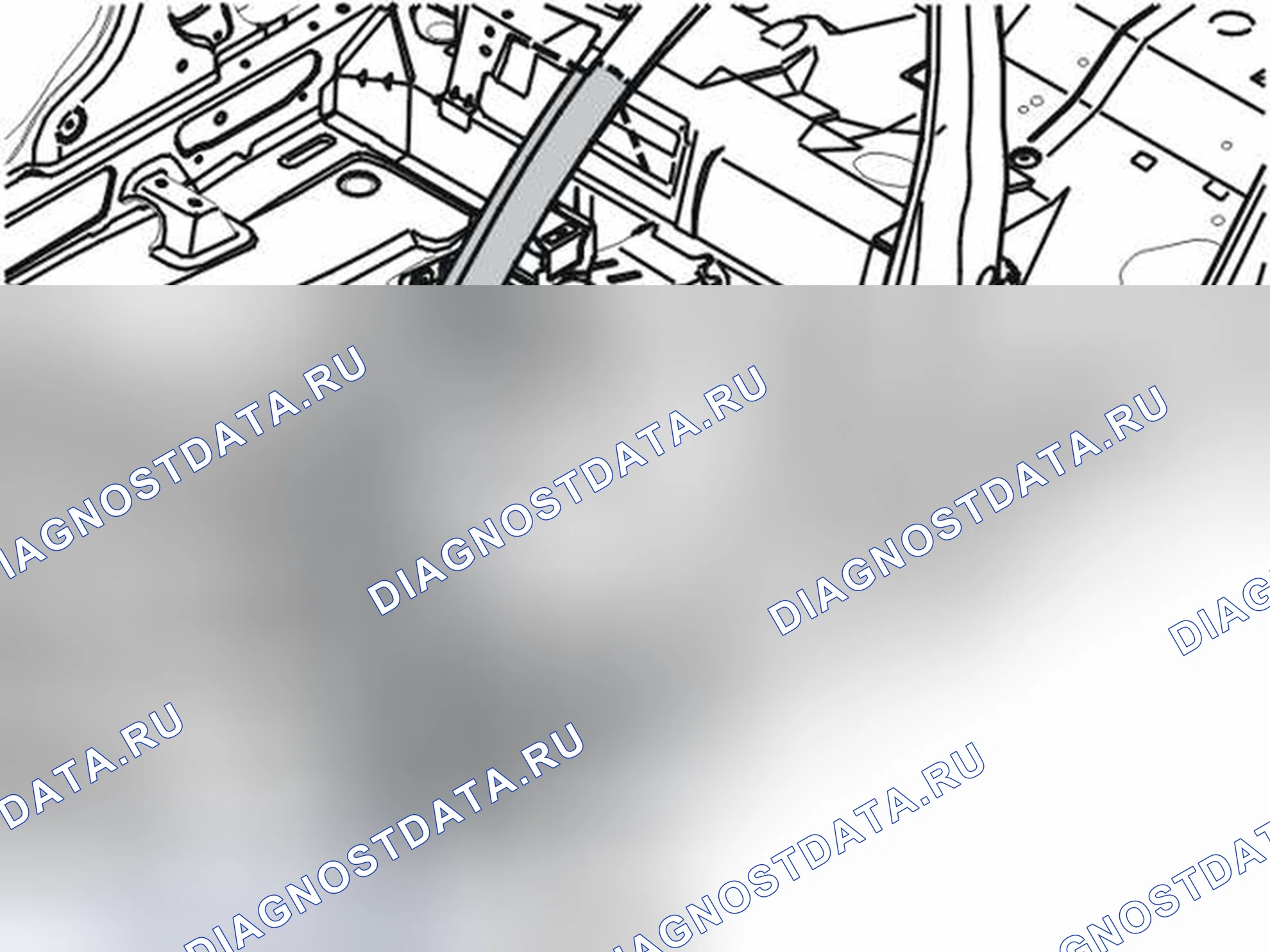 Рис. 103: УДАЛЕНИЕ A-POST. Volvo V50 I рестайлинг