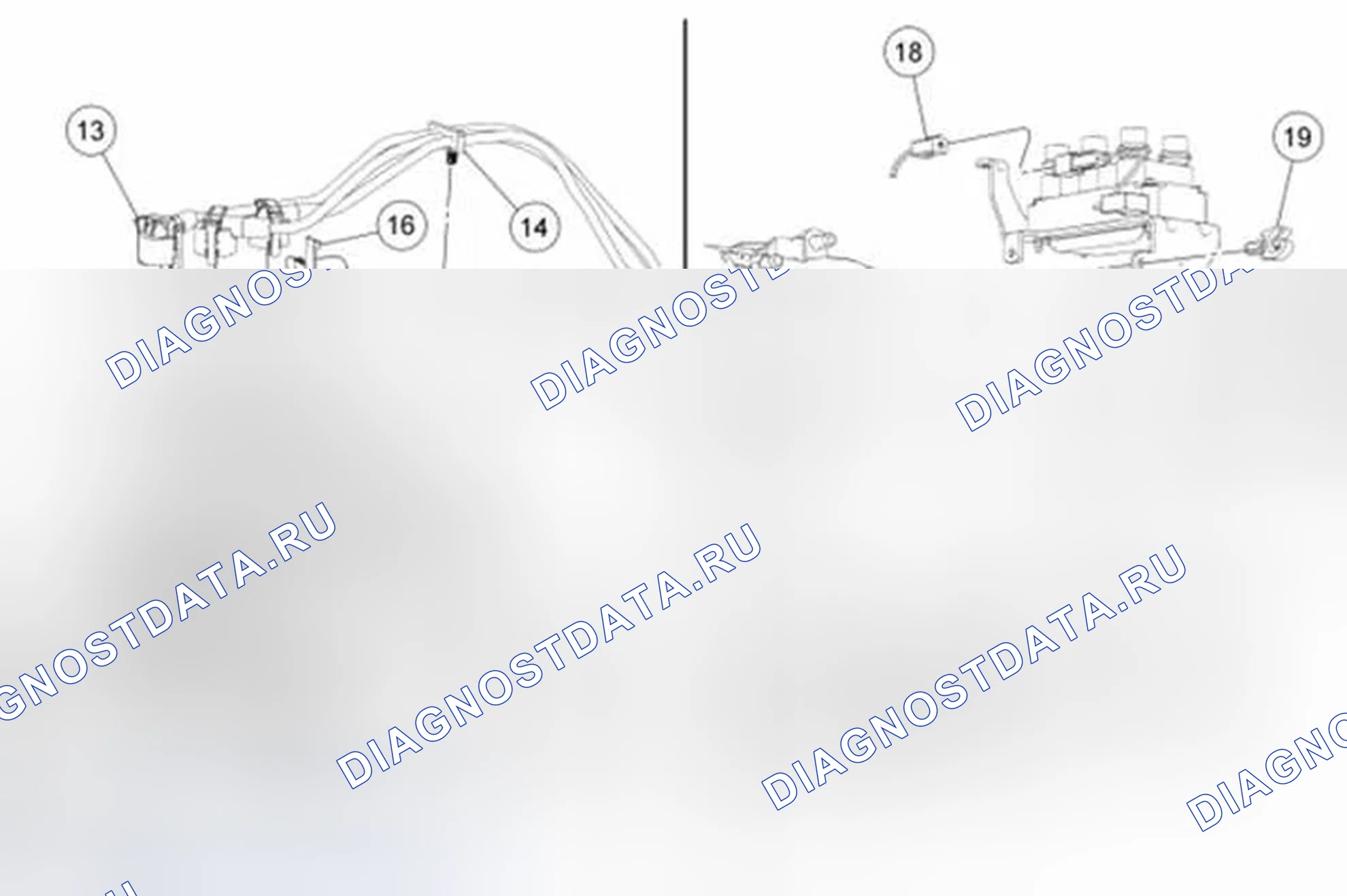 Рис. 366: Провода свечи зажигания и катушка зажигания. Ford Ranger II рестайлинг