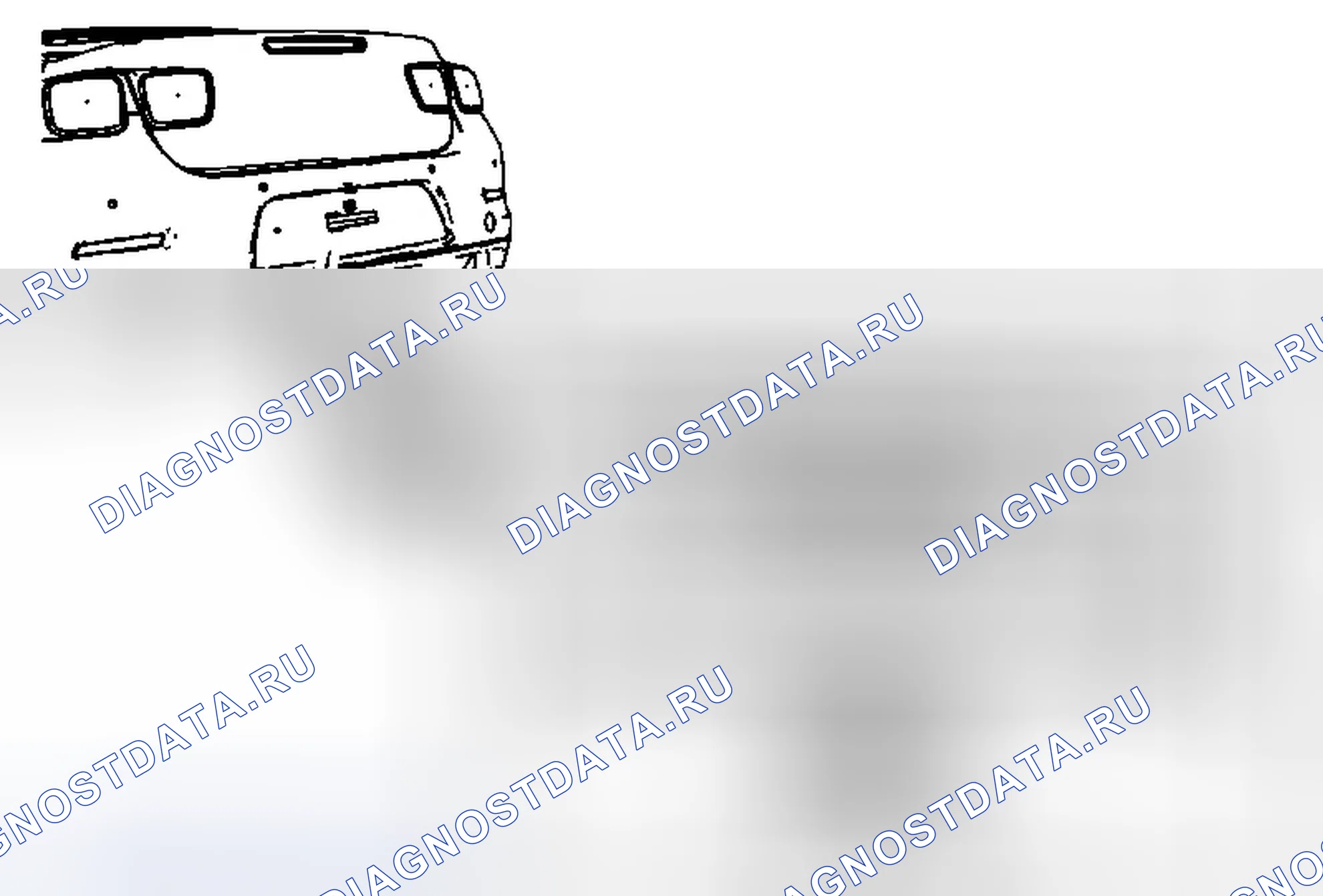 Рис. 6: Замена модуля отображения изображения с камеры заднего вида. Chevrolet Malibu VIII рестайлинг