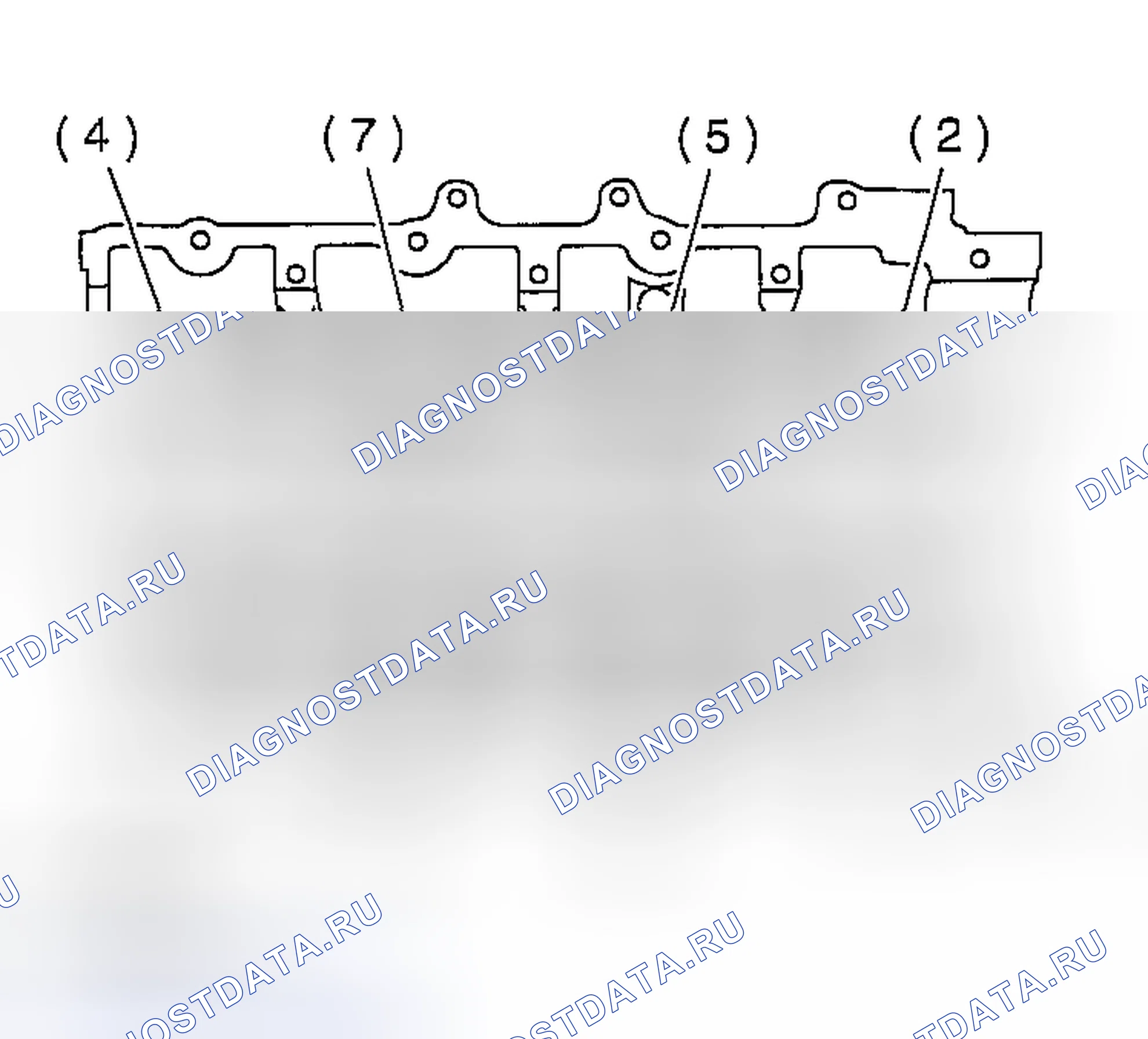 Рис. 420: ДЕМОНТАЖ. Subaru Outback BP