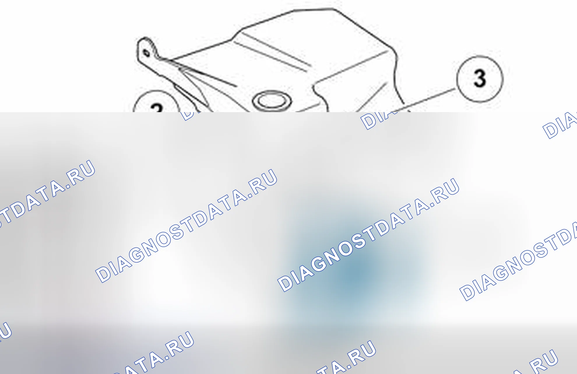 Рис. 136: РАСПОЛОЖЕНИЕ КОМПОНЕНТОВ. Volvo S80 II