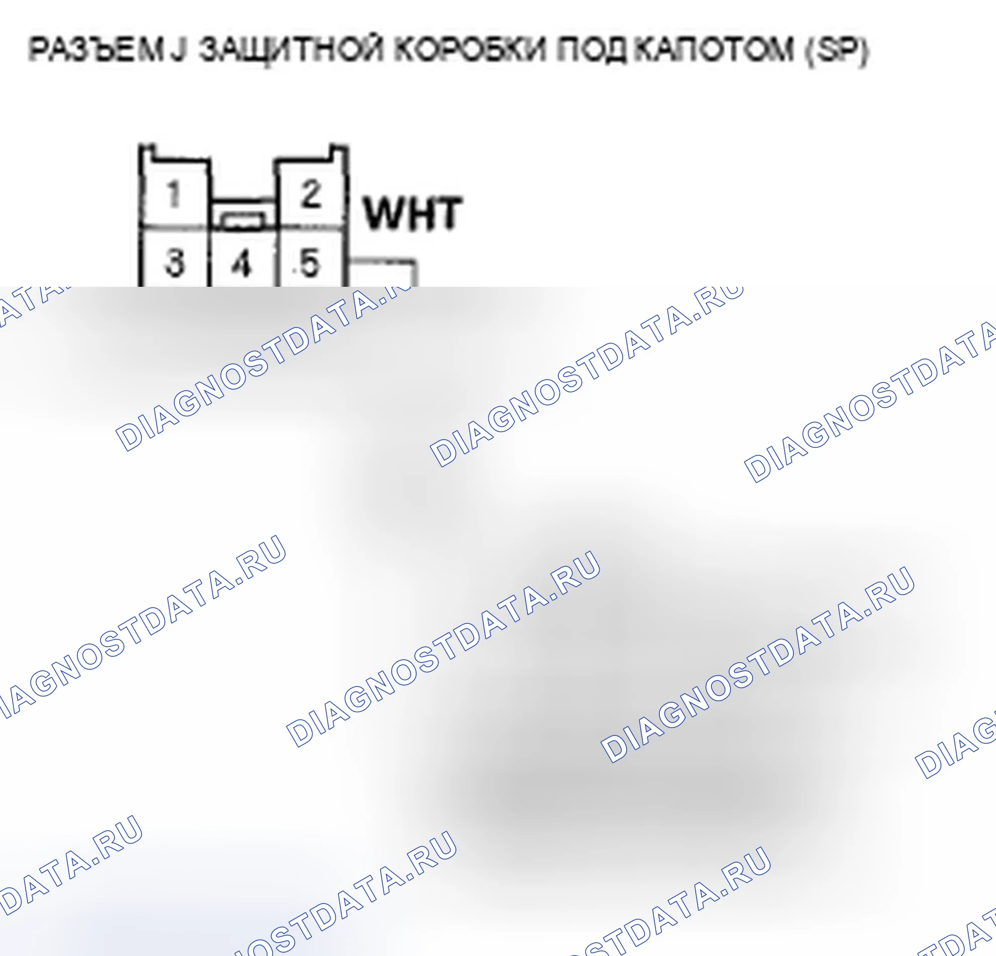 Рис. 6: B1077 расшифровка кода ошибки: ошибка сигнала стеклоочистителя (As). Acura TSX I